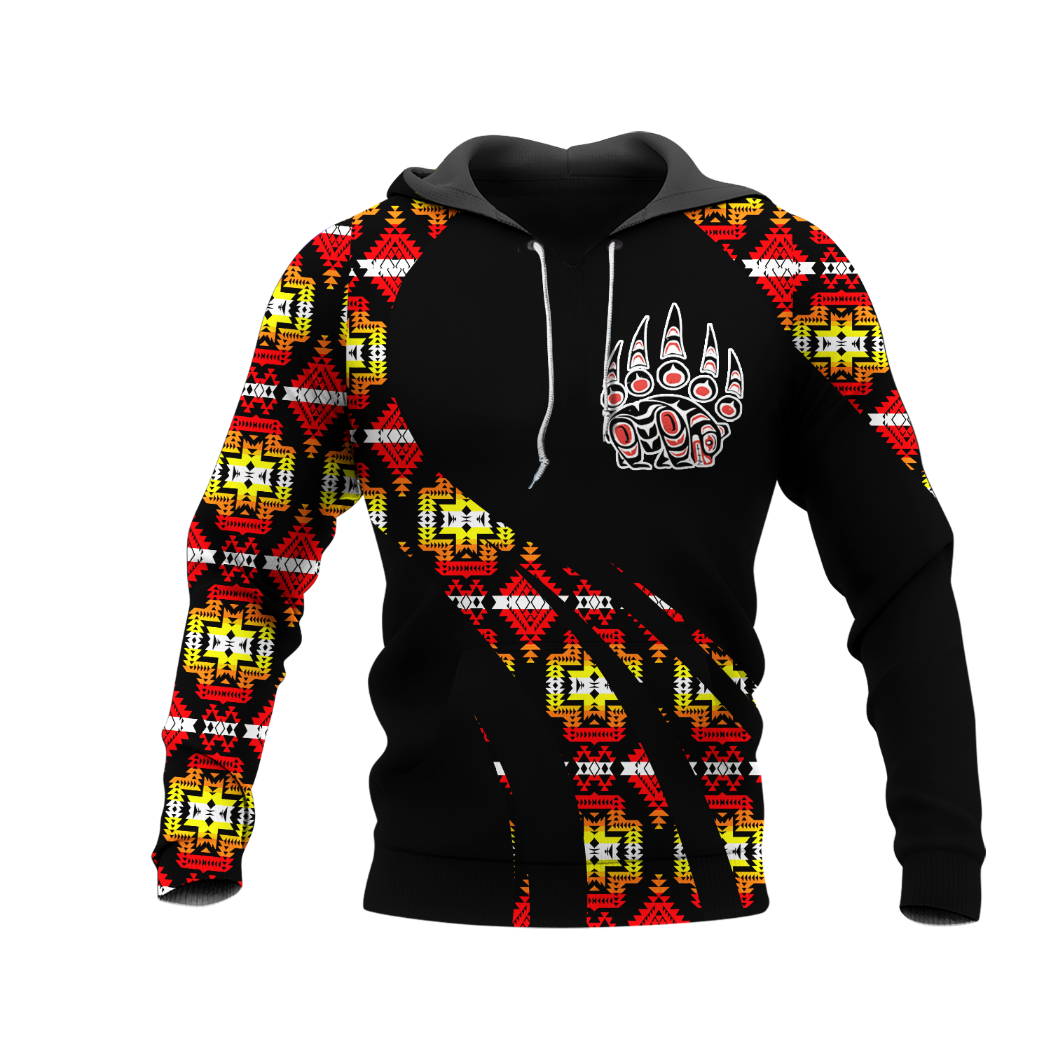 HD000847 Pattern Native Pride 3D Hoodie