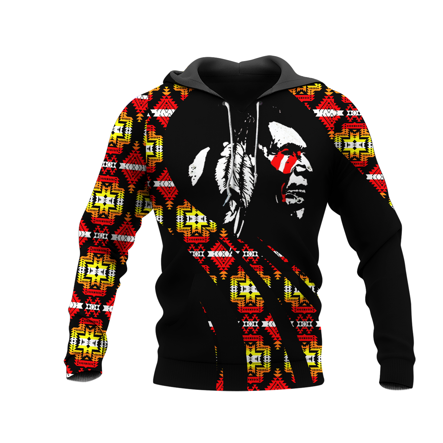 HD000850 Pattern Native Pride 3D Hoodie