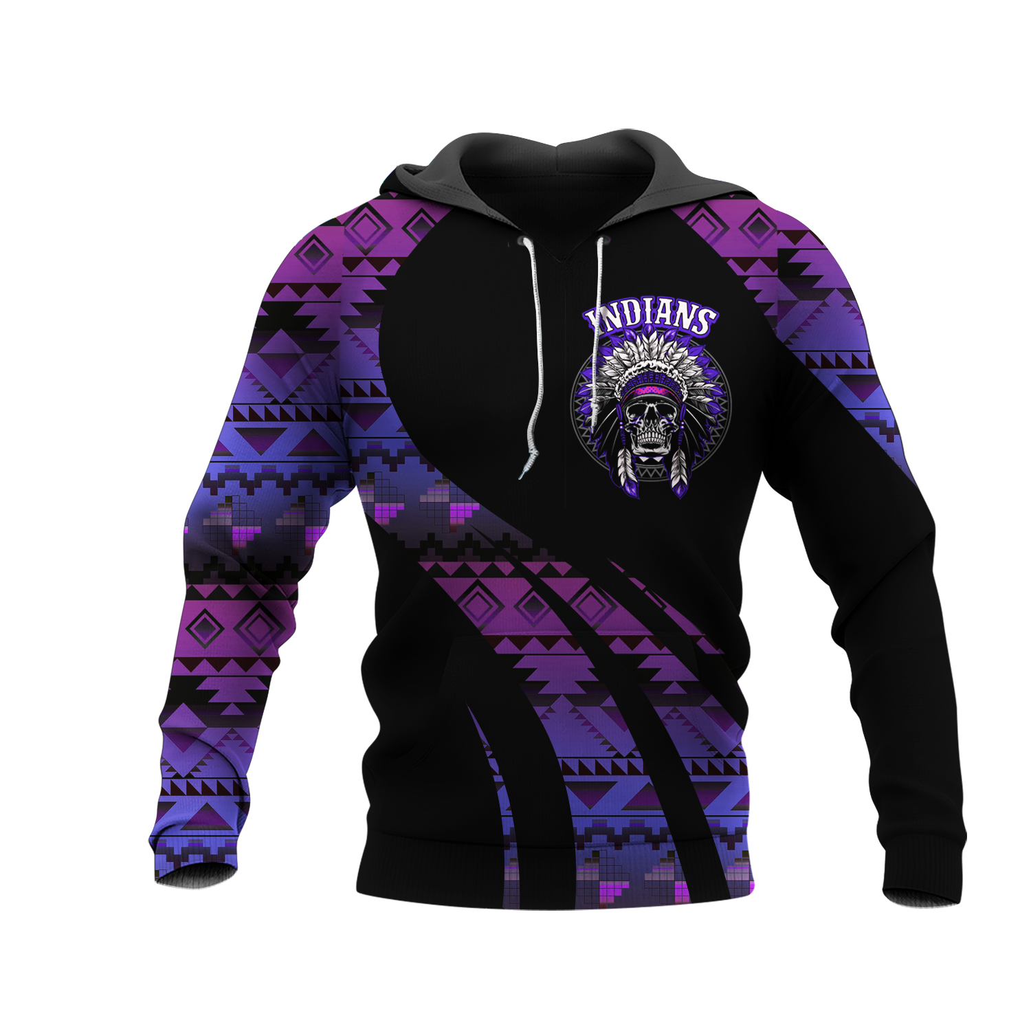 HD000858 Pattern Native Pride 3D Hoodie