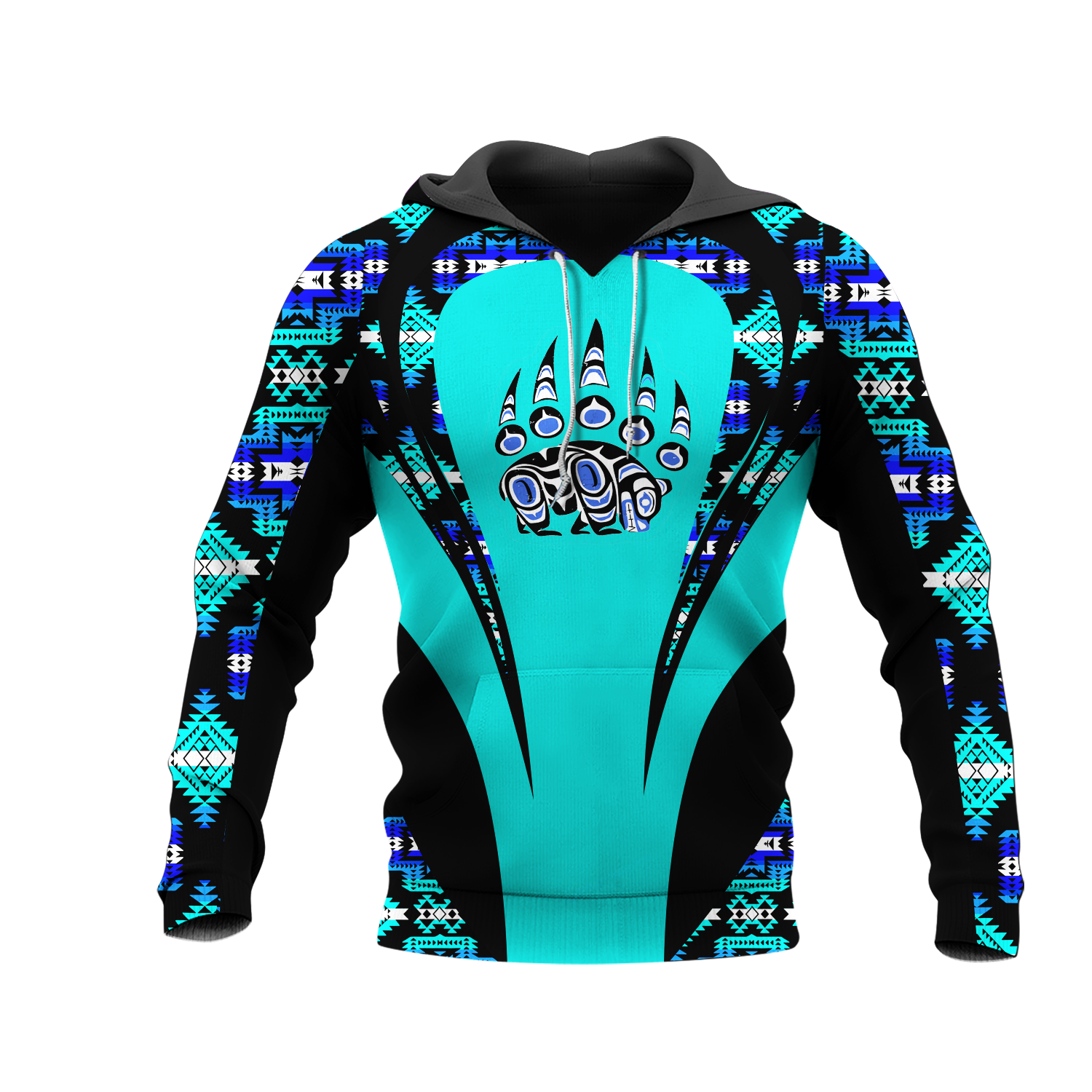 HD000861 Pattern Native Pride 3D Hoodie