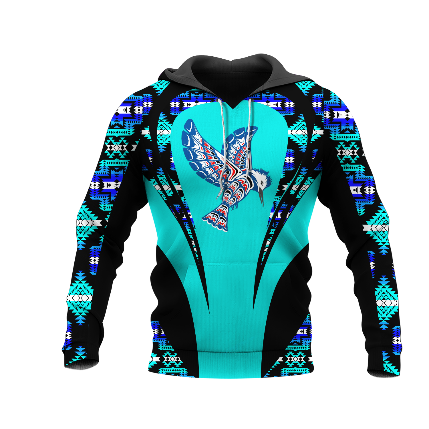 HD000862 Pattern Native Pride 3D Hoodie