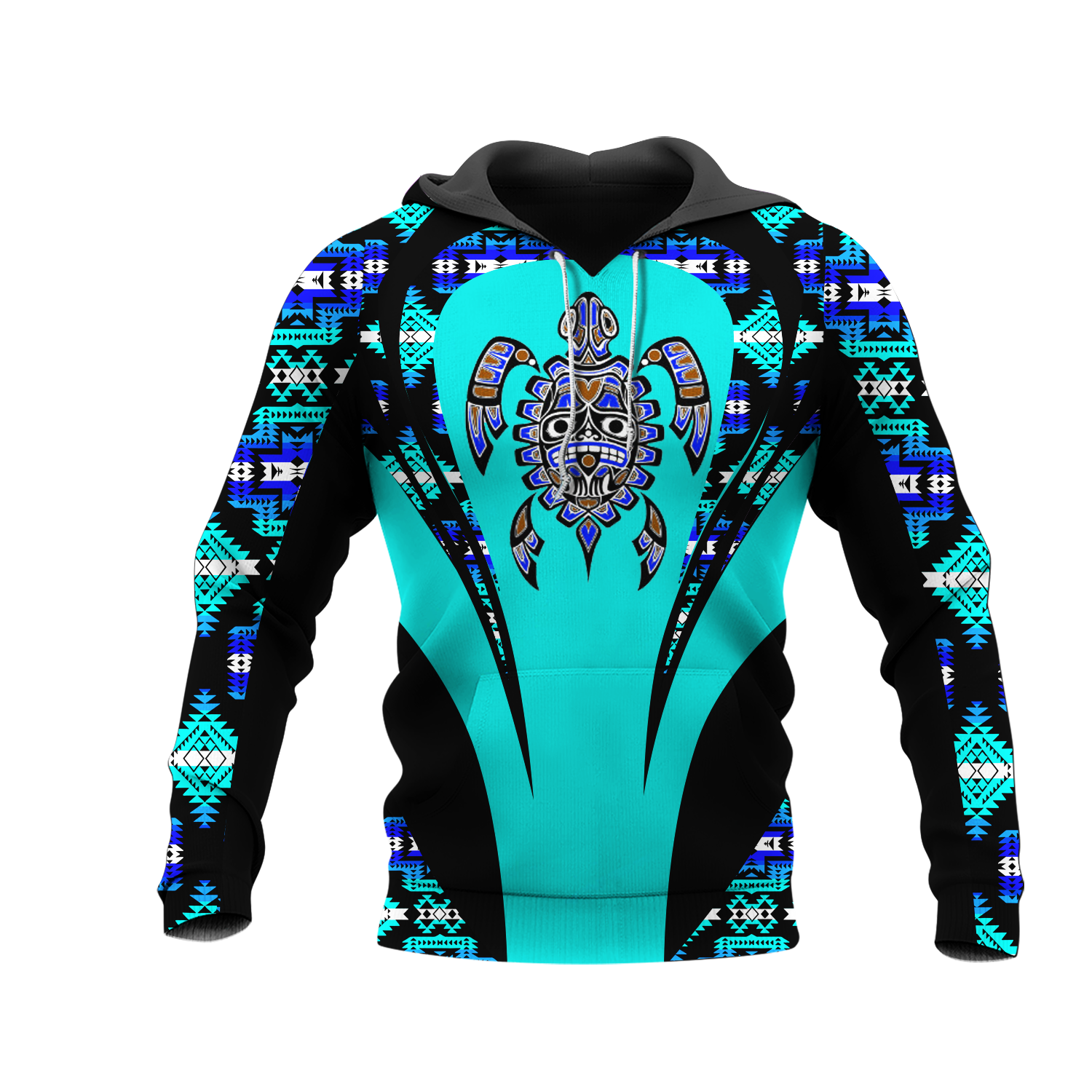HD000864 Pattern Native Pride 3D Hoodie