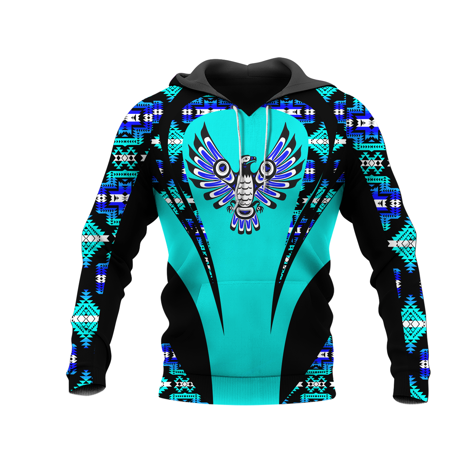 HD000867 Pattern Native Pride 3D Hoodie