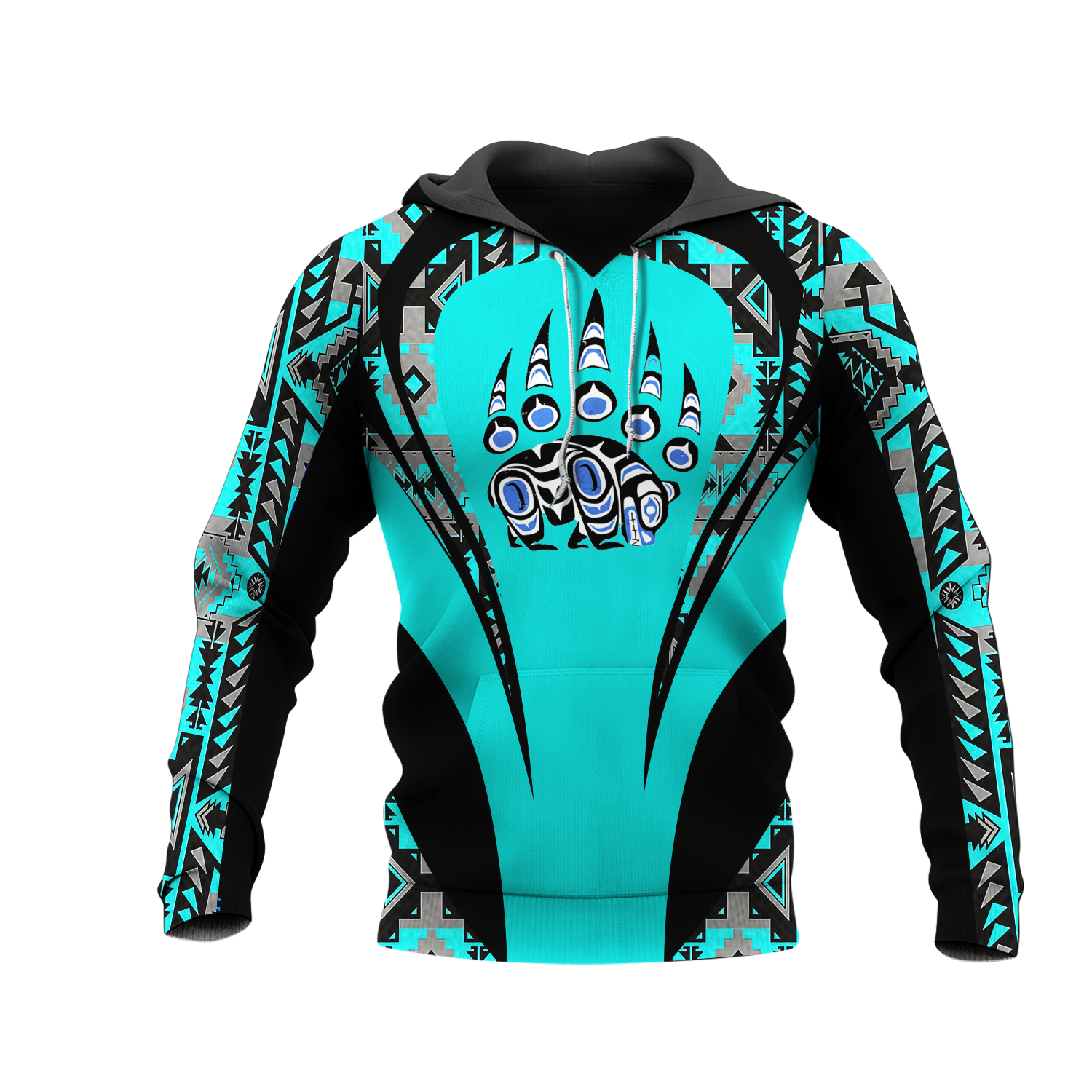 HD000873 Pattern Native Pride 3D Hoodie