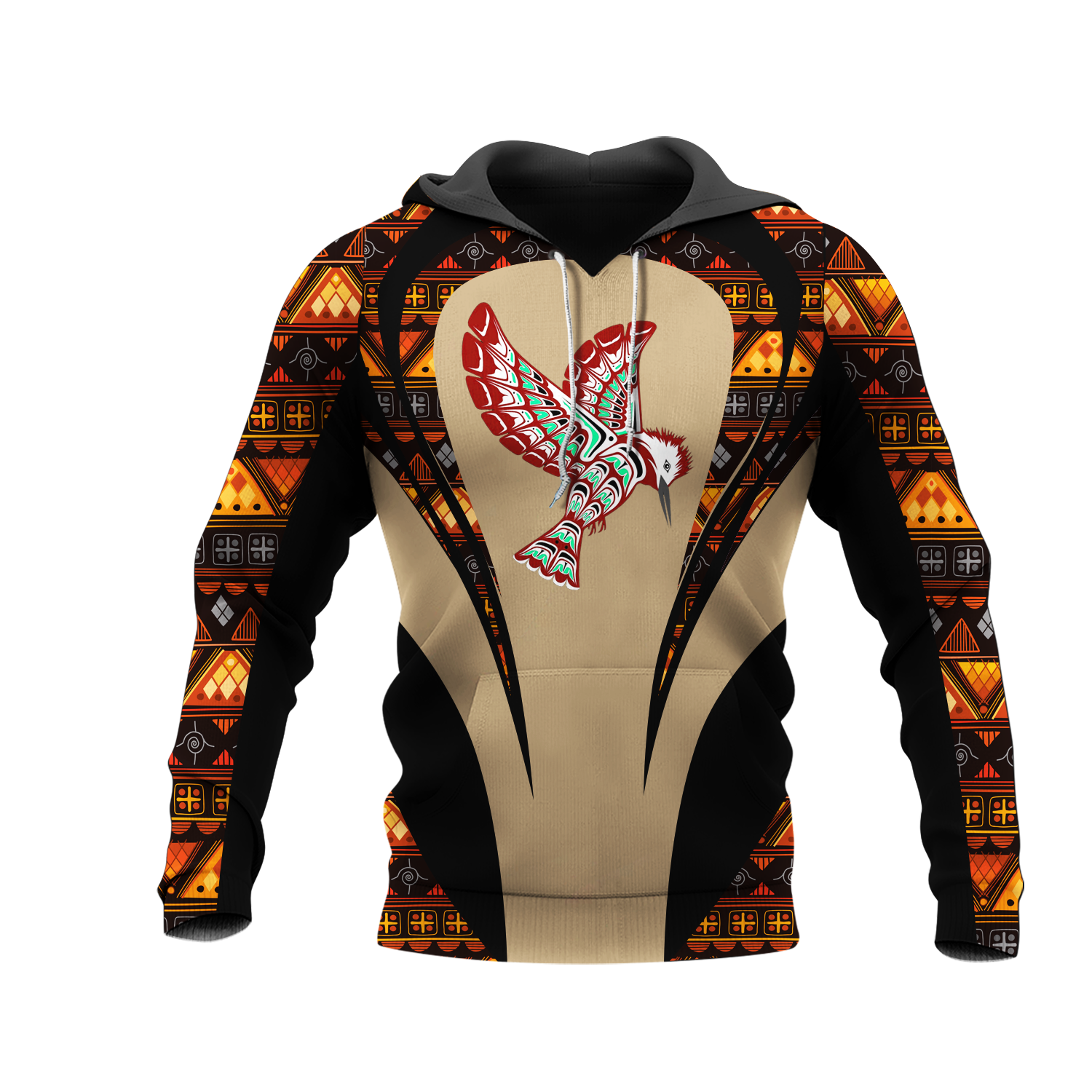 HD000888 Pattern Native Pride 3D Hoodie
