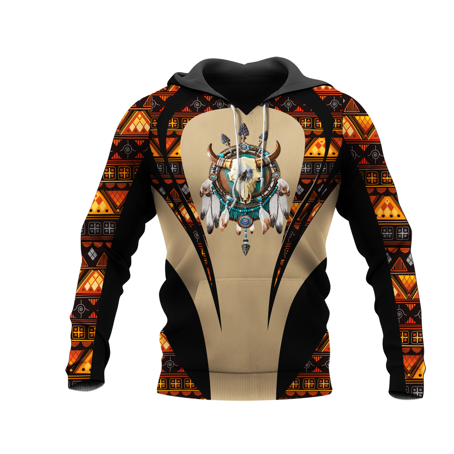 HD000892 Pattern Native Pride 3D Hoodie