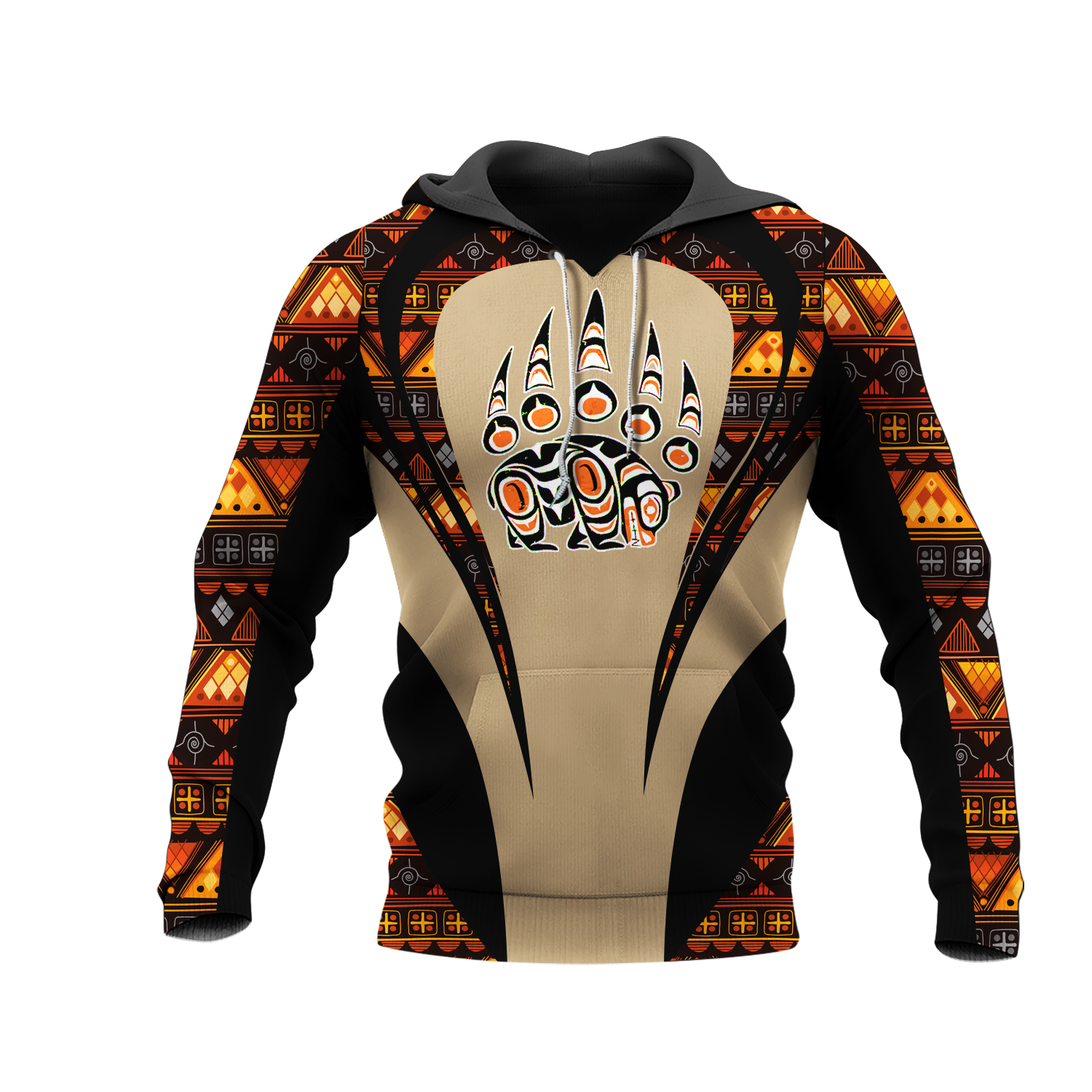 HD000893 Pattern Native Pride 3D Hoodie