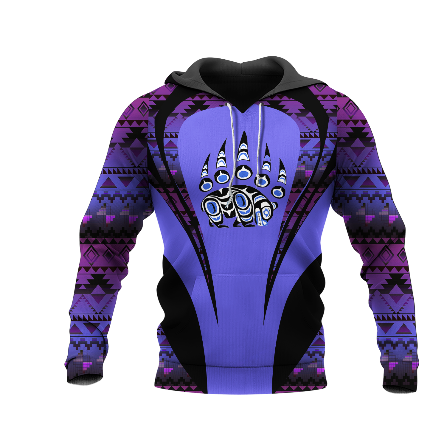 HD000895 Pattern Native Pride 3D Hoodie