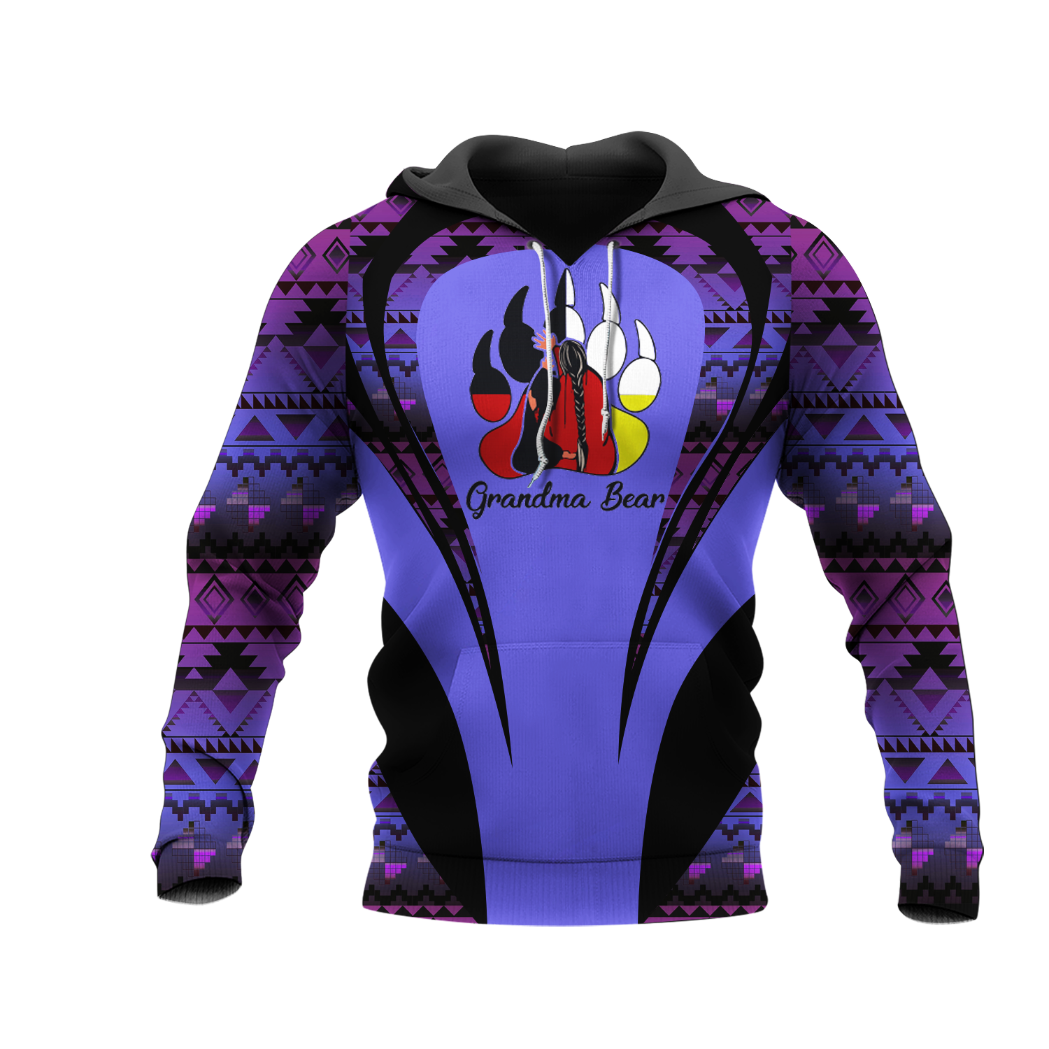 HD000898 Pattern Native Pride 3D Hoodie