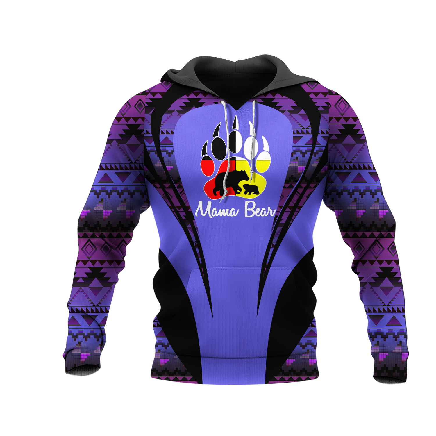 HD000899 Pattern Native Pride 3D Hoodie