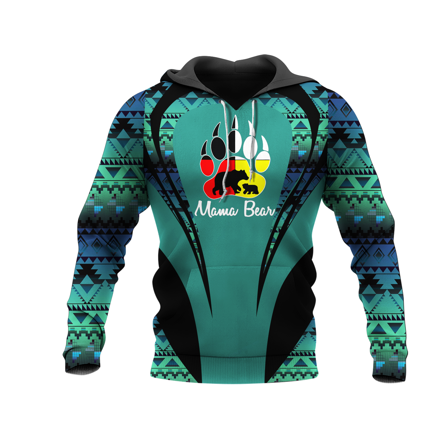 HD000900 Pattern Native Pride 3D Hoodie