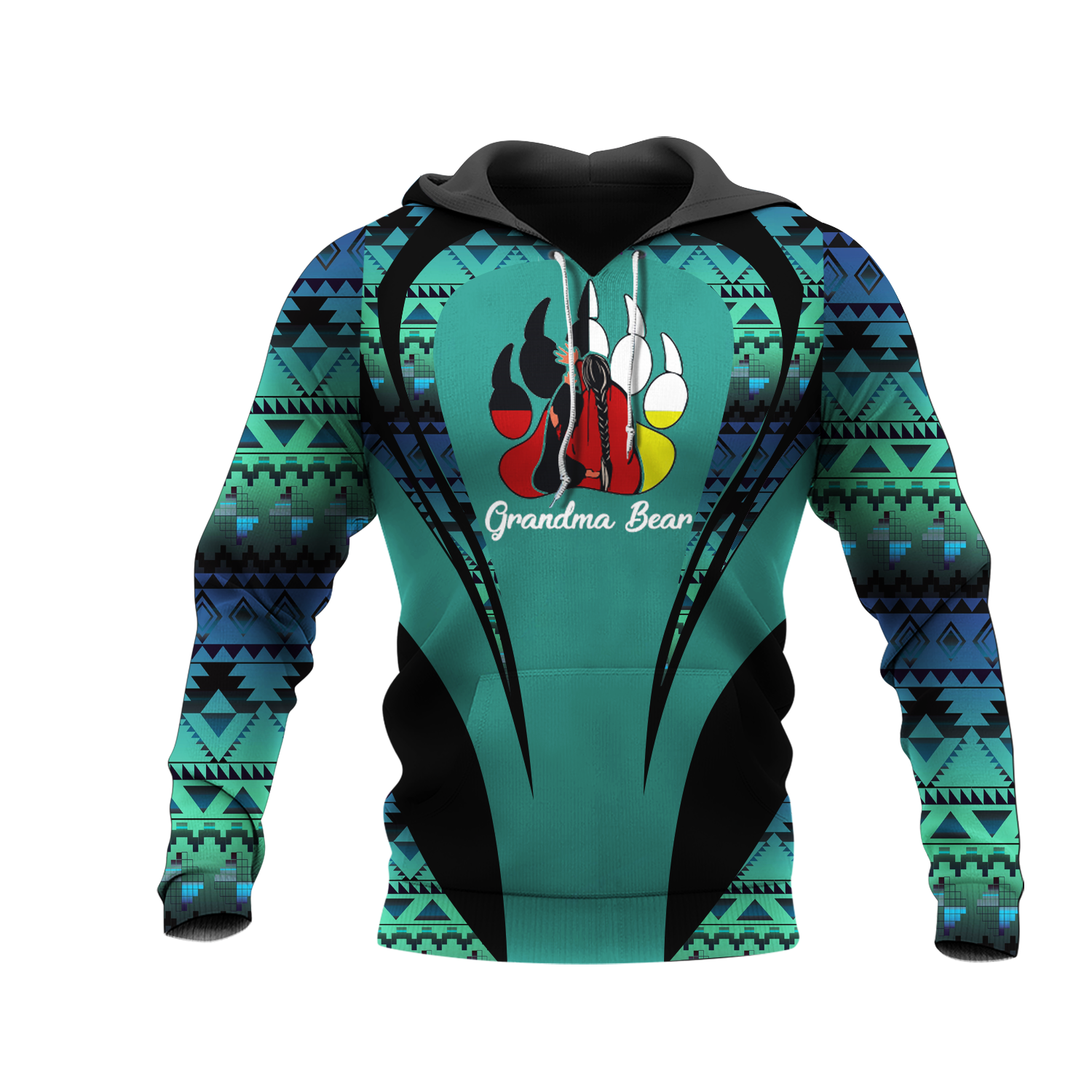 HD000901 Pattern Native Pride 3D Hoodie