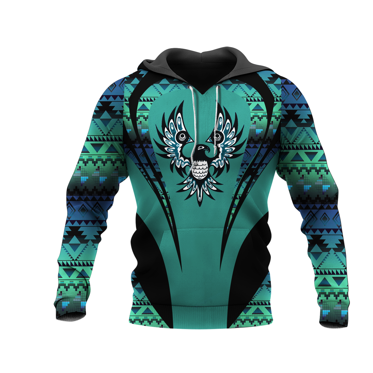 HD000904 Pattern Native Pride 3D Hoodie