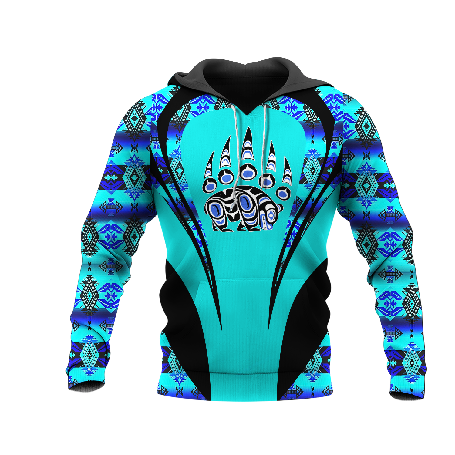 HD000908 Pattern Native Pride 3D Hoodie