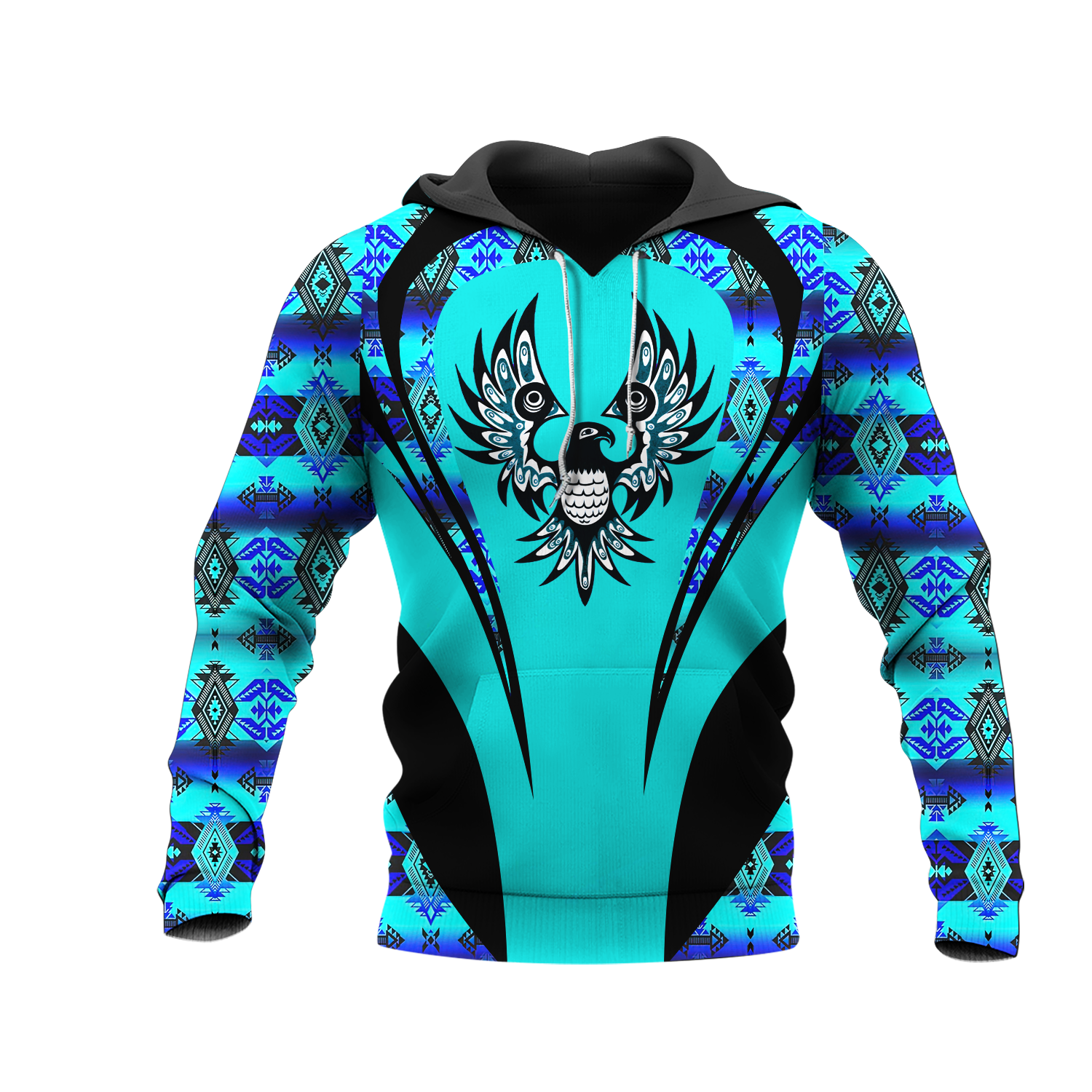 HD000910 Pattern Native Pride 3D Hoodie