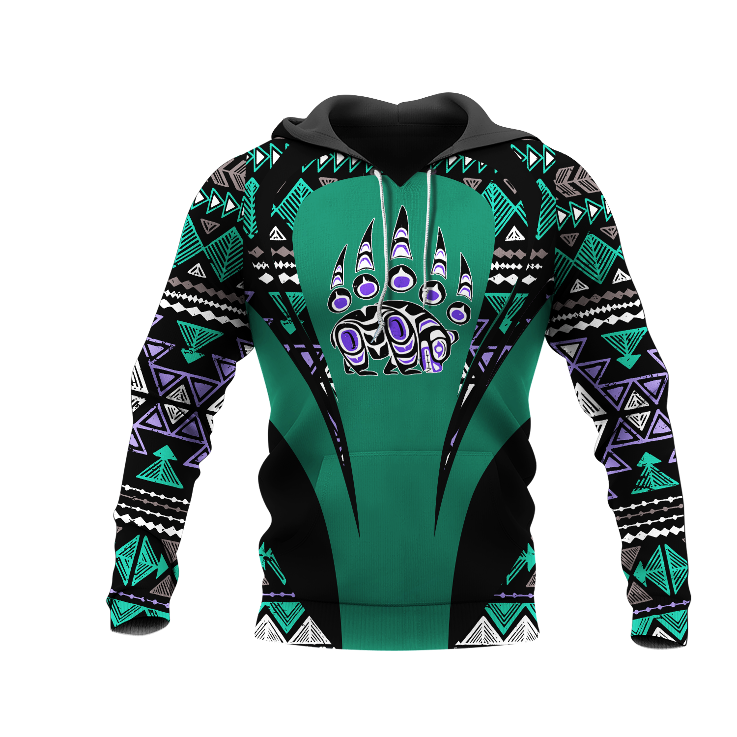 HD000912 Pattern Native Pride 3D Hoodie