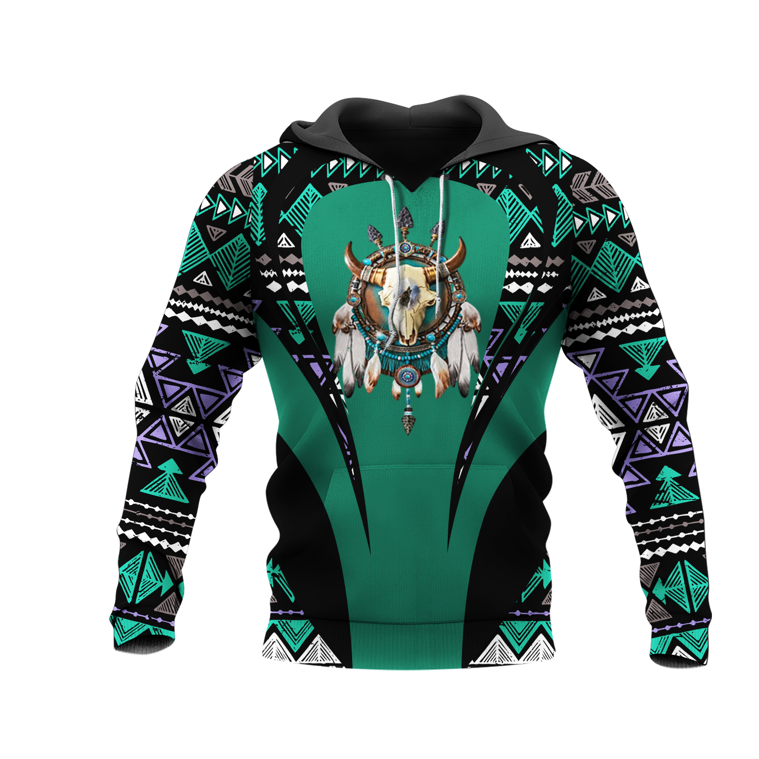 HD000914 Pattern Native Pride 3D Hoodie
