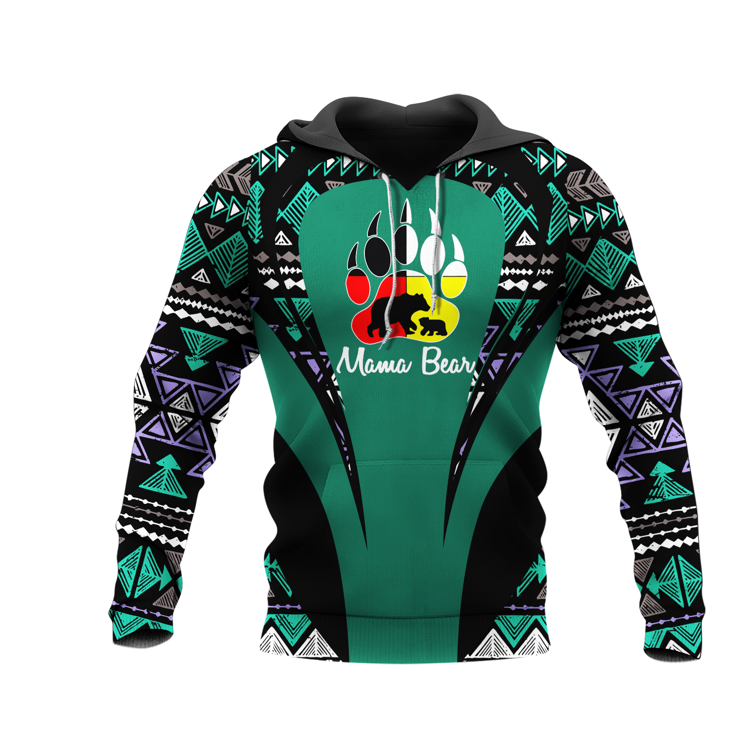 HD000916 Pattern Native Pride 3D Hoodie