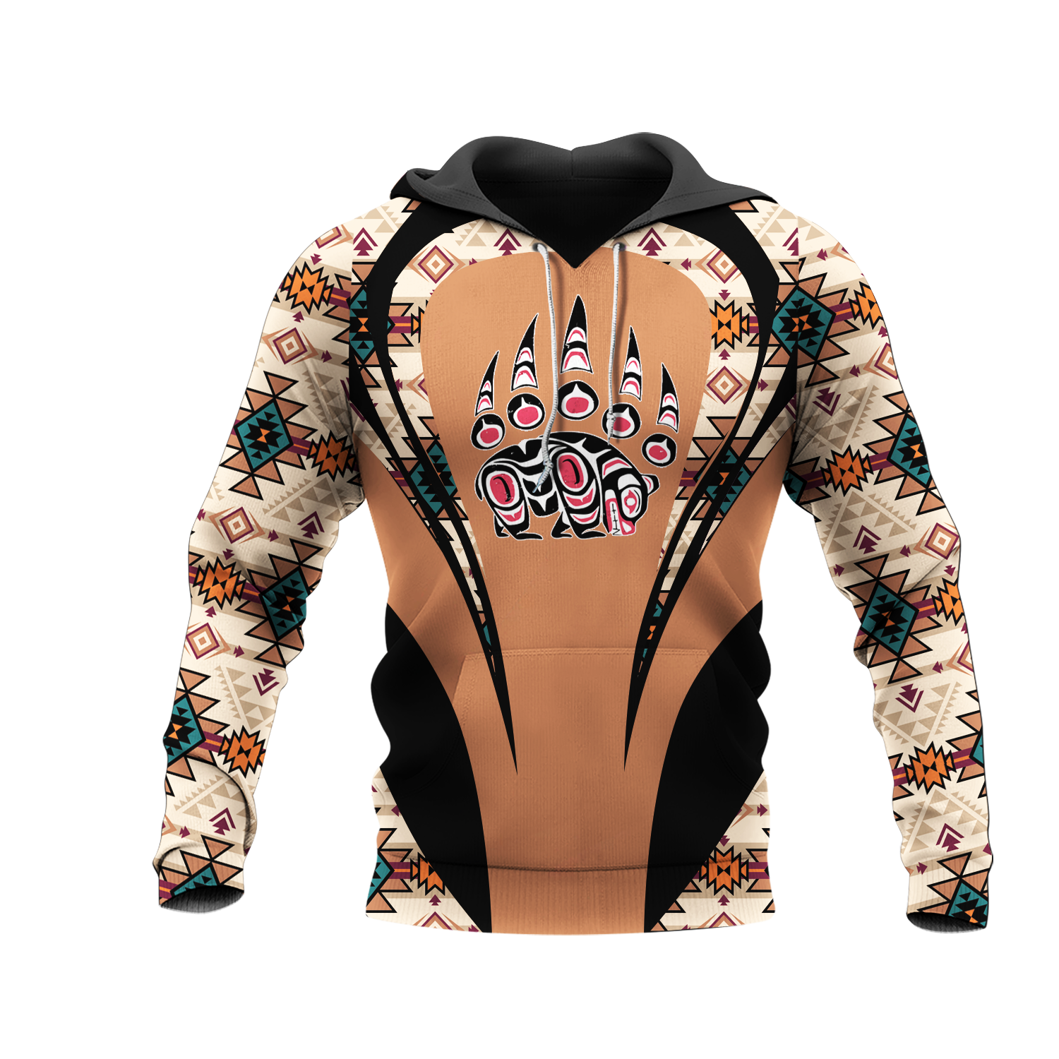 HD000922 Pattern Native Pride 3D Hoodie