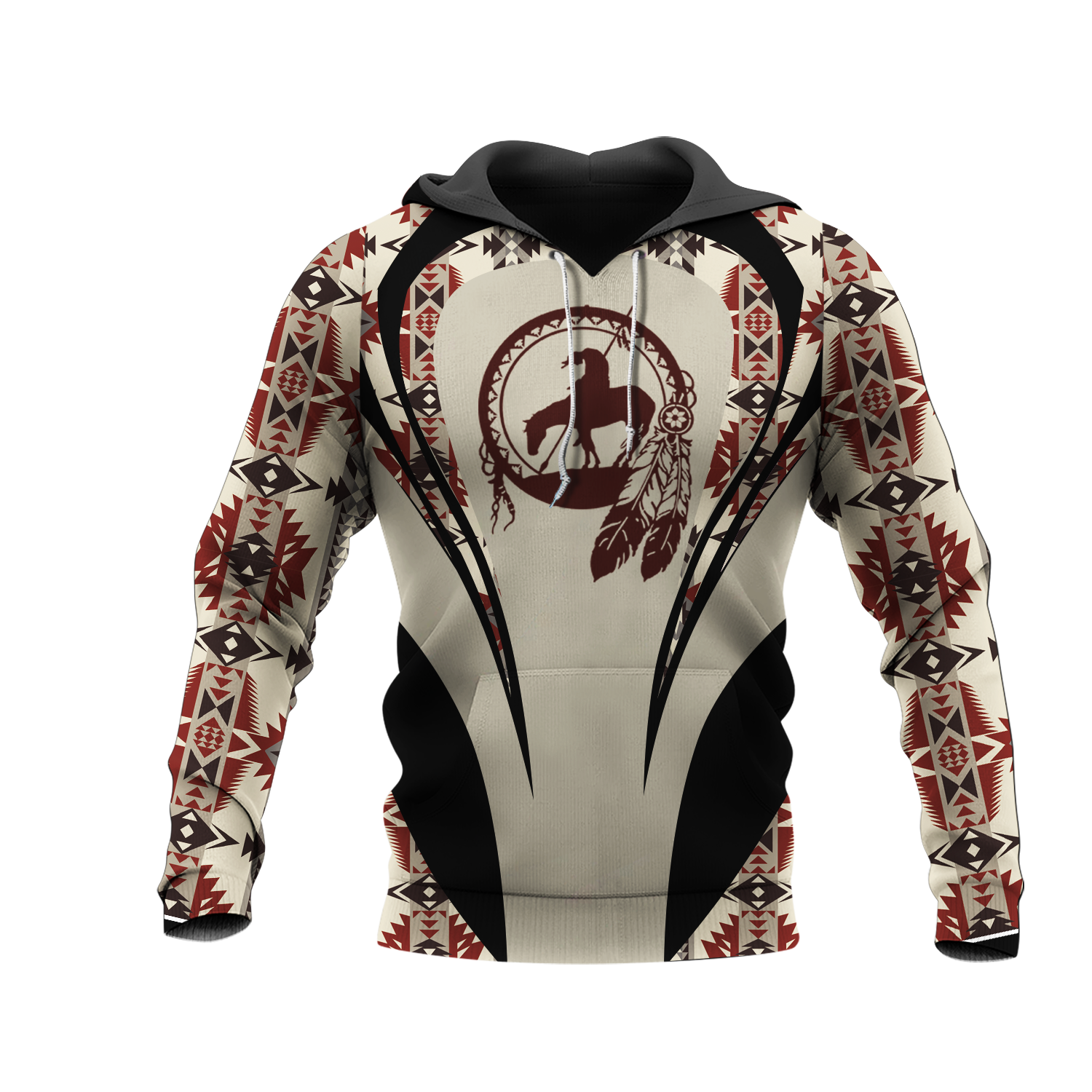 HD000923 Pattern Native Pride 3D Hoodie