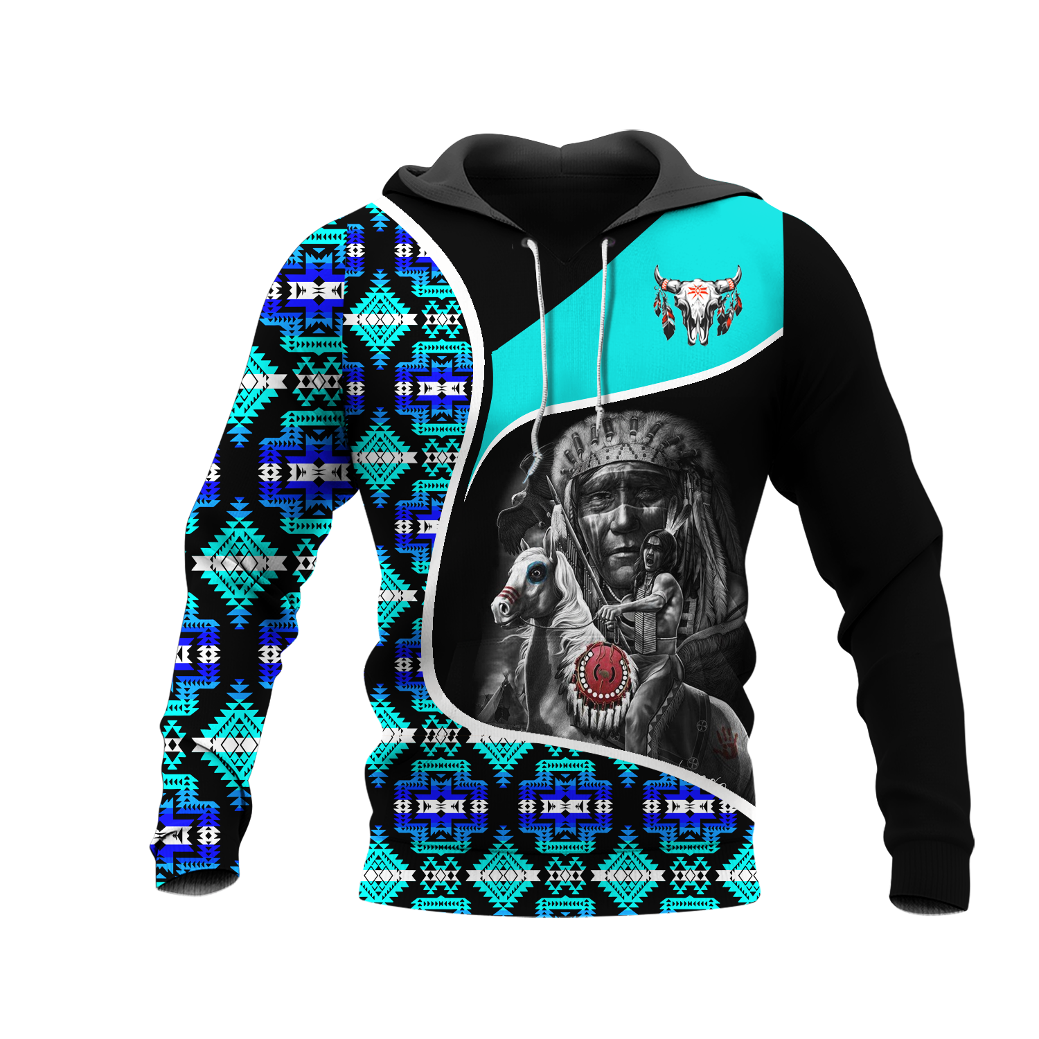 HD000935 Pattern Native Pride 3D Hoodie