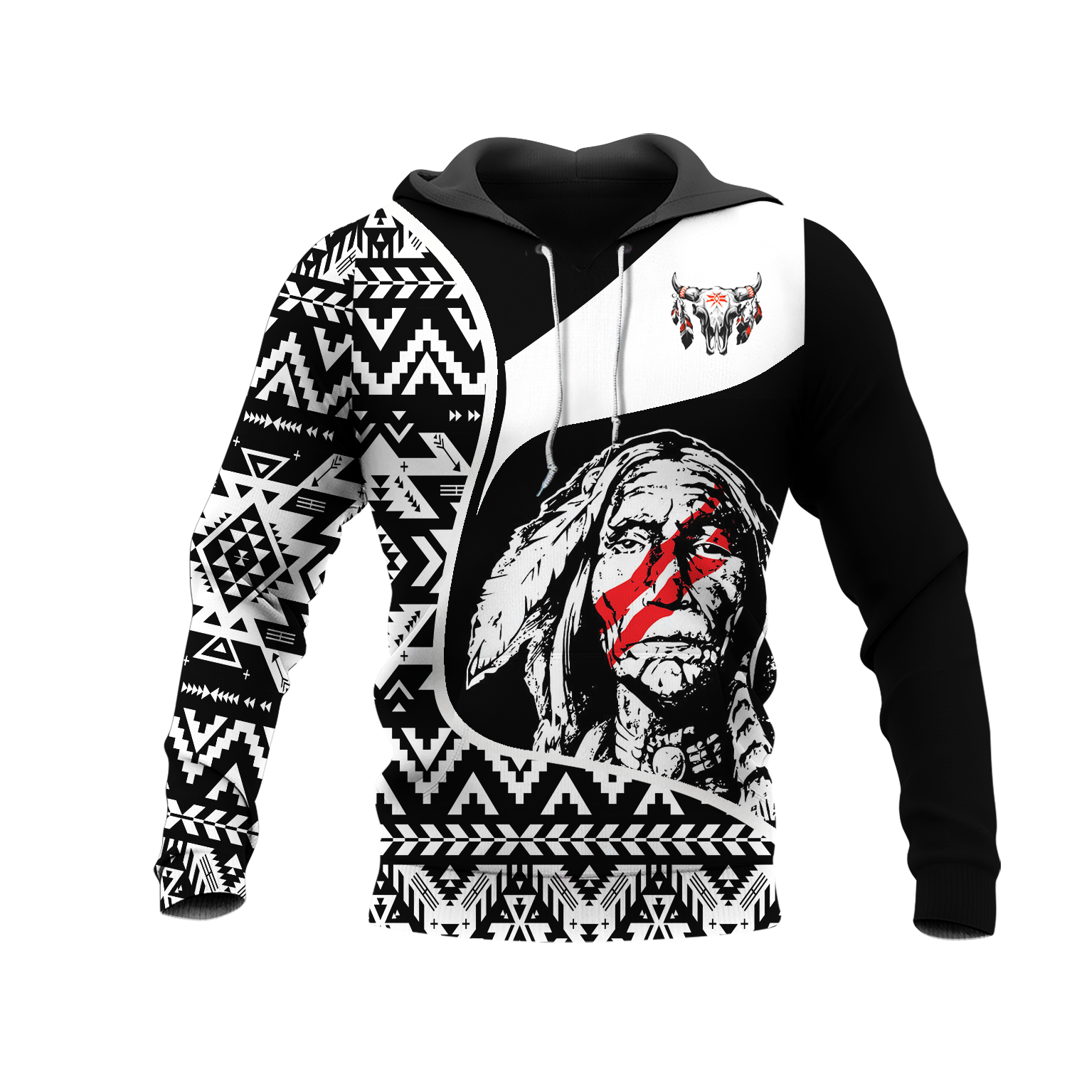 HD000958 Pattern Native Pride 3D Hoodie