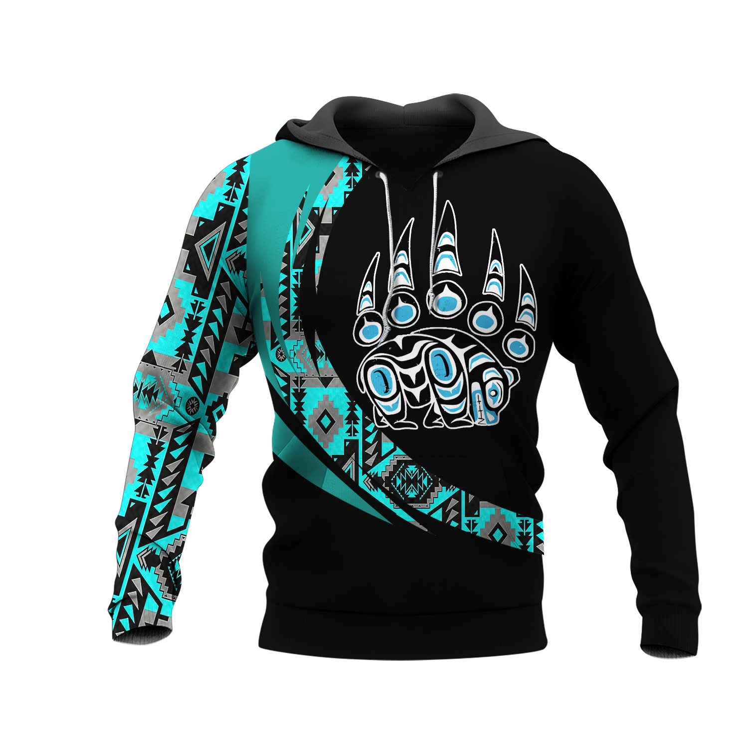 HD001044 Pattern Native Pride 3D Hoodie