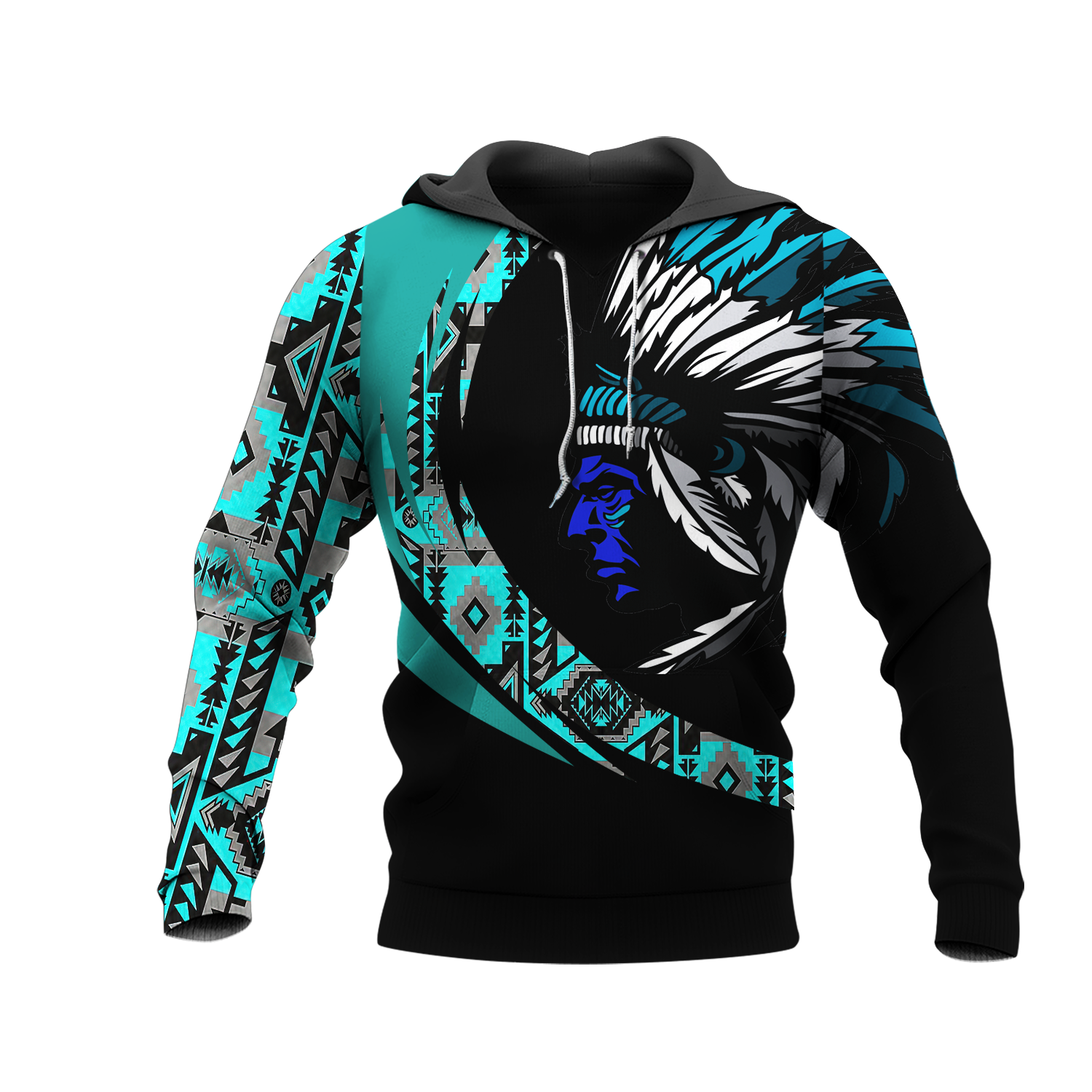 HD001045 Pattern Native Pride 3D Hoodie