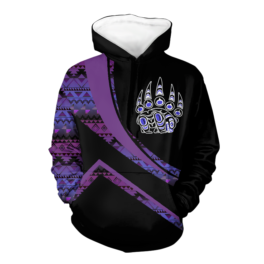 HD001029 Pattern Native Pride 3D Hoodie