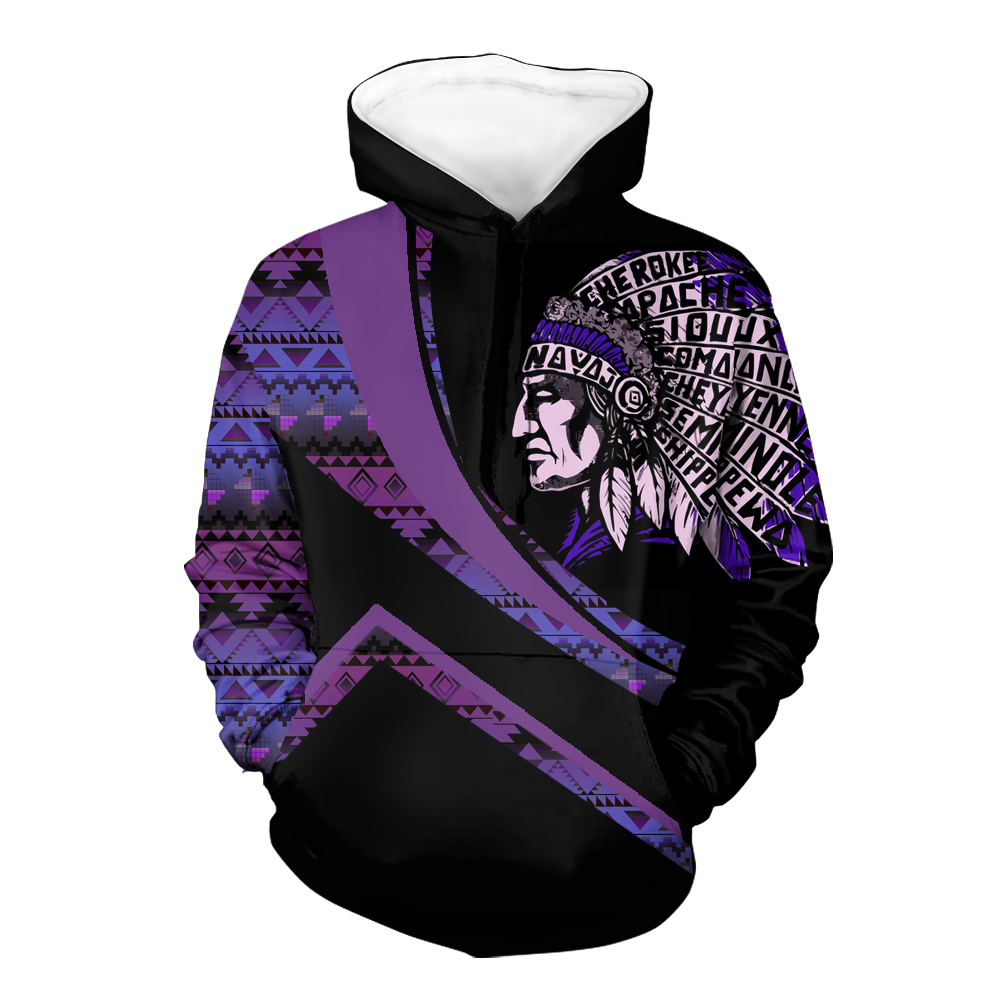 HD001035 Pattern Native Pride 3D Hoodie