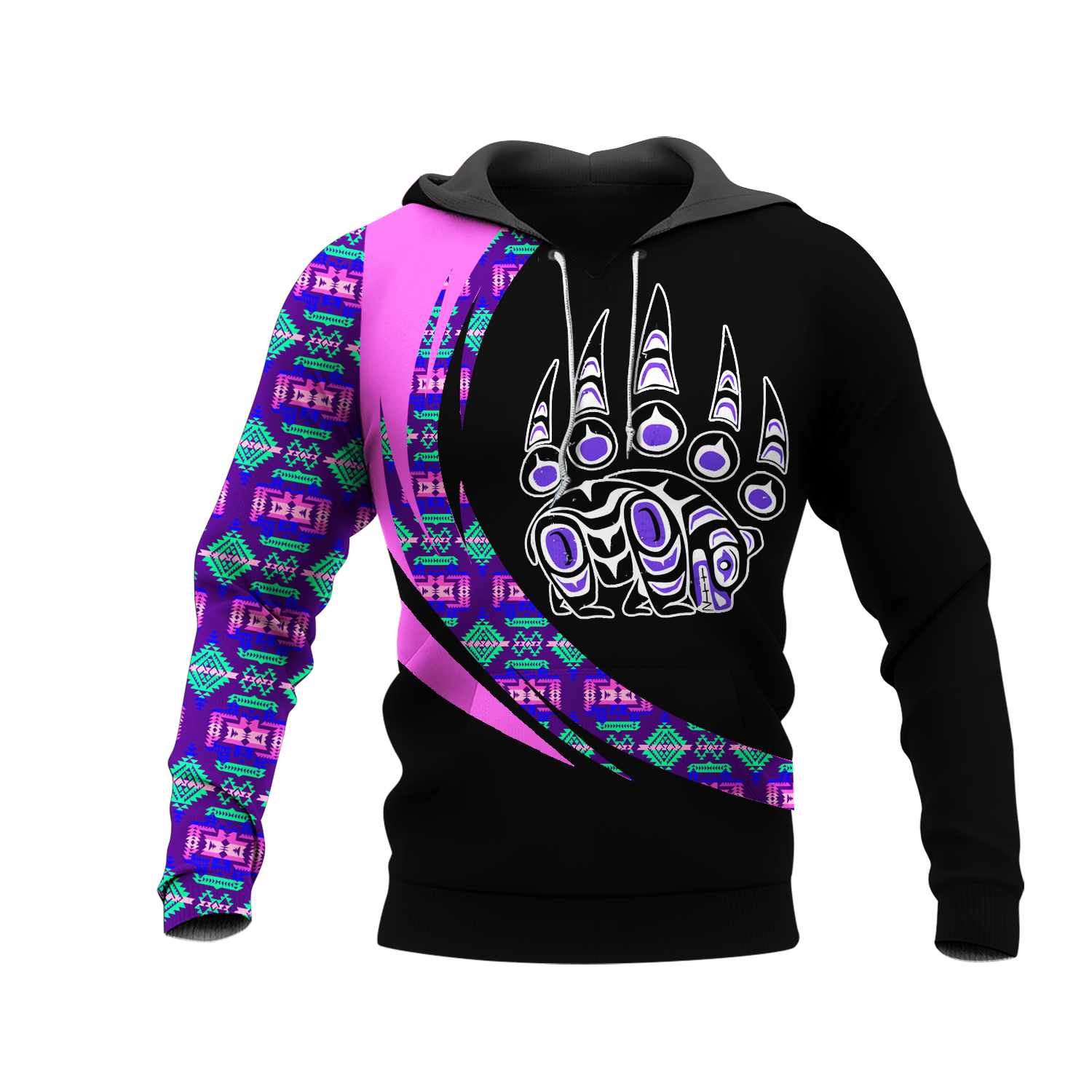 HD001050 Pattern Native Pride 3D Hoodie