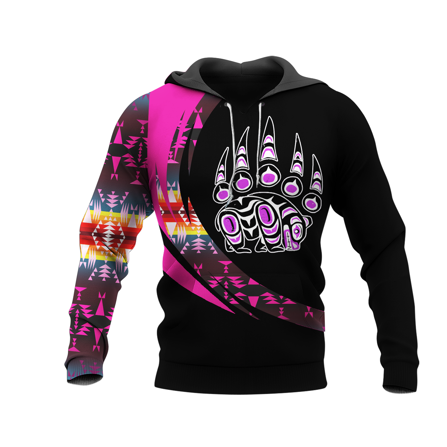 HD001057 Pattern Native Pride 3D Hoodie