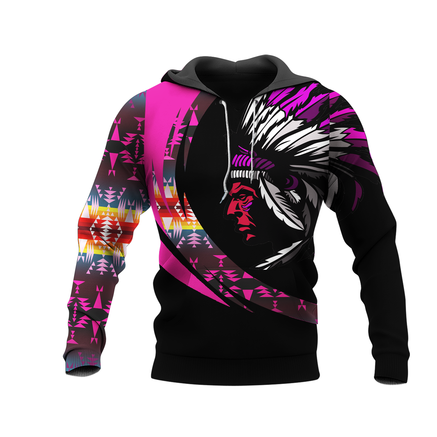 HD001059 Pattern Native Pride 3D Hoodie