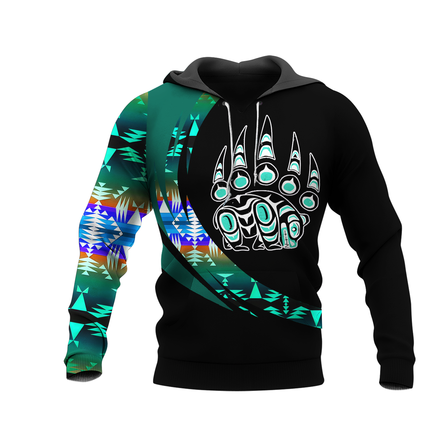 HD001061 Pattern Native Pride 3D Hoodie