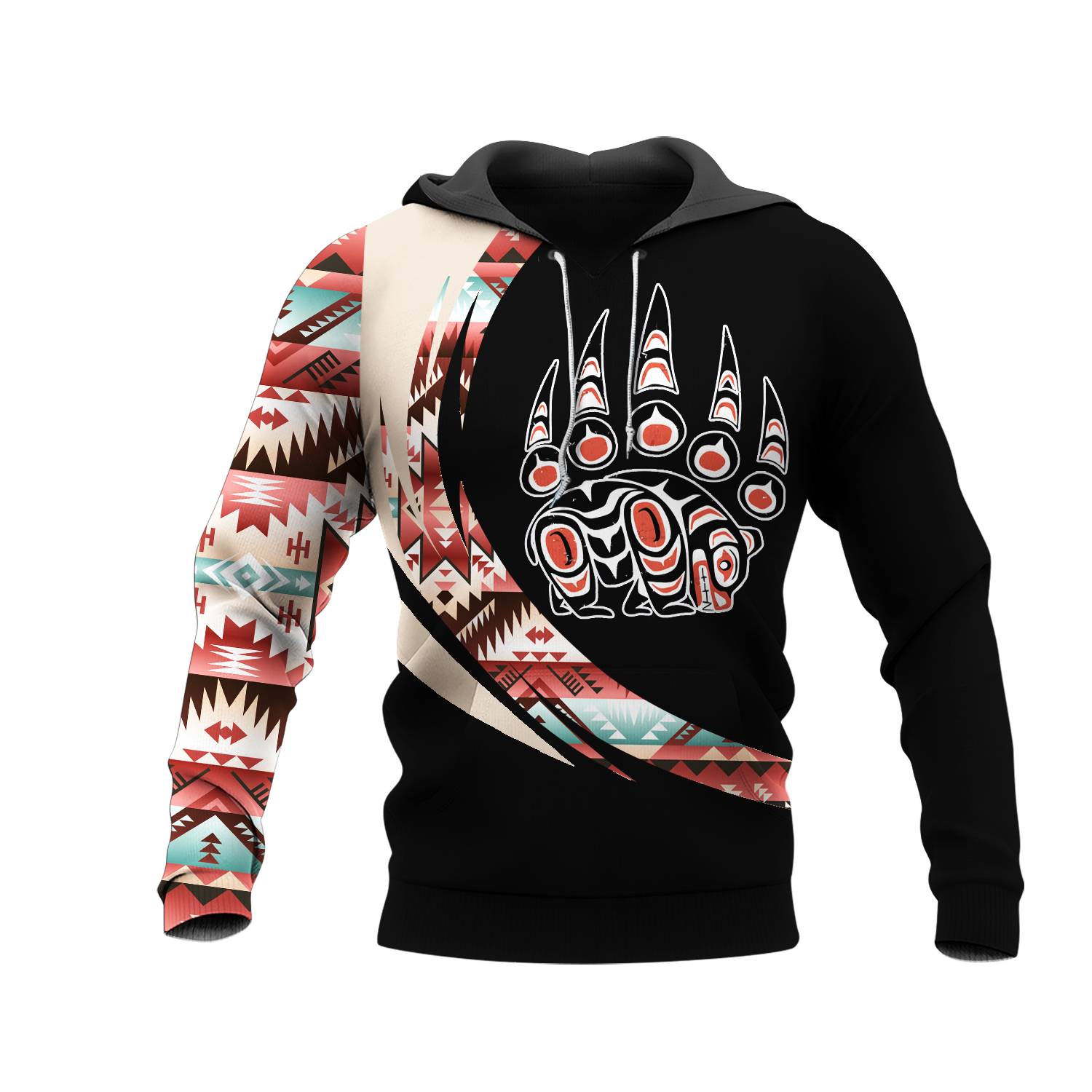 HD001065 Pattern Native Pride 3D Hoodie