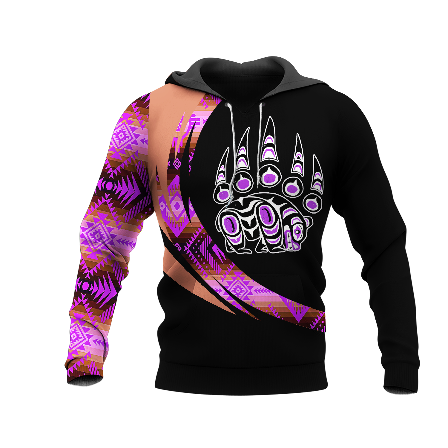 HD001143 Pattern Native Pride 3D Hoodie