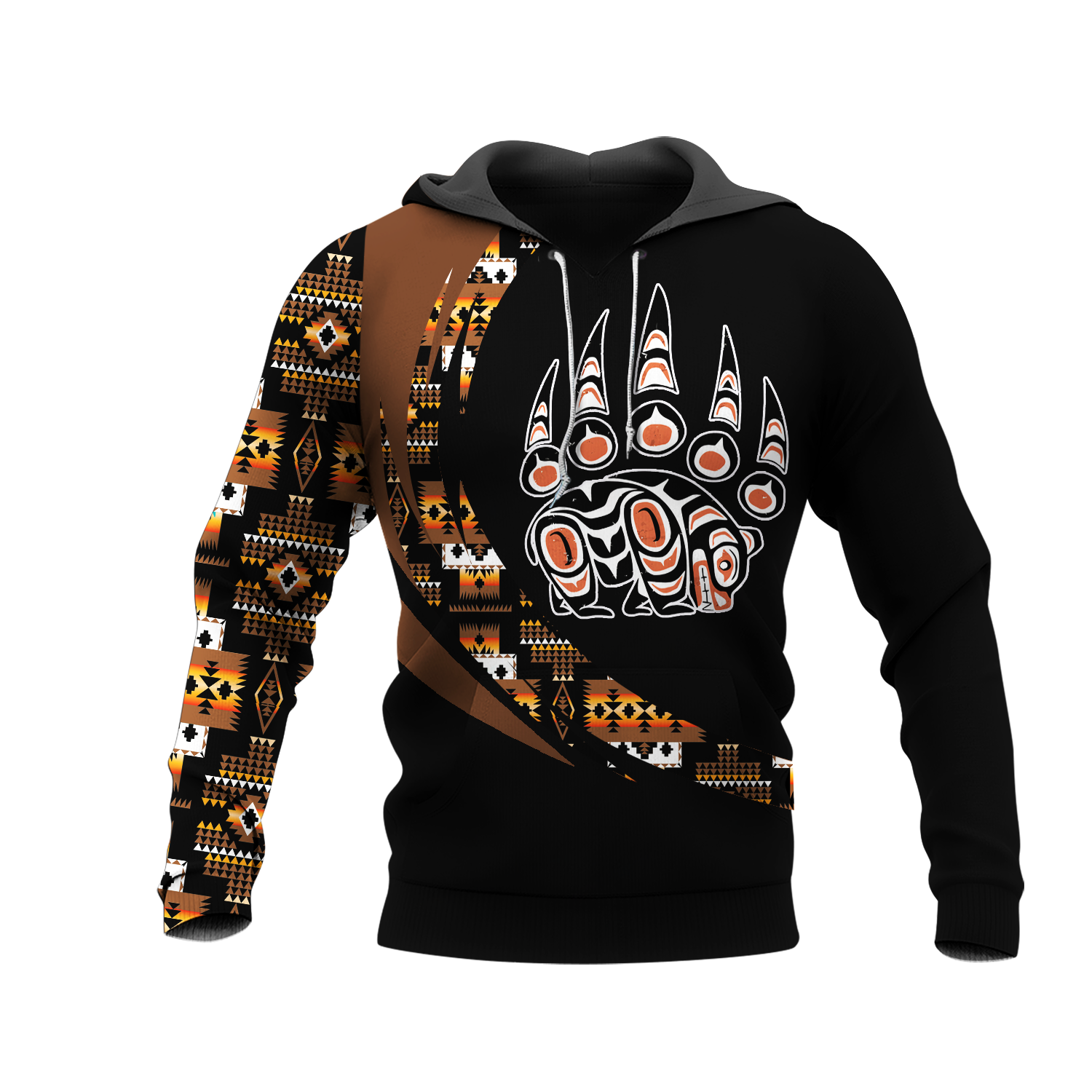 HD001153 Pattern Native Pride 3D Hoodie