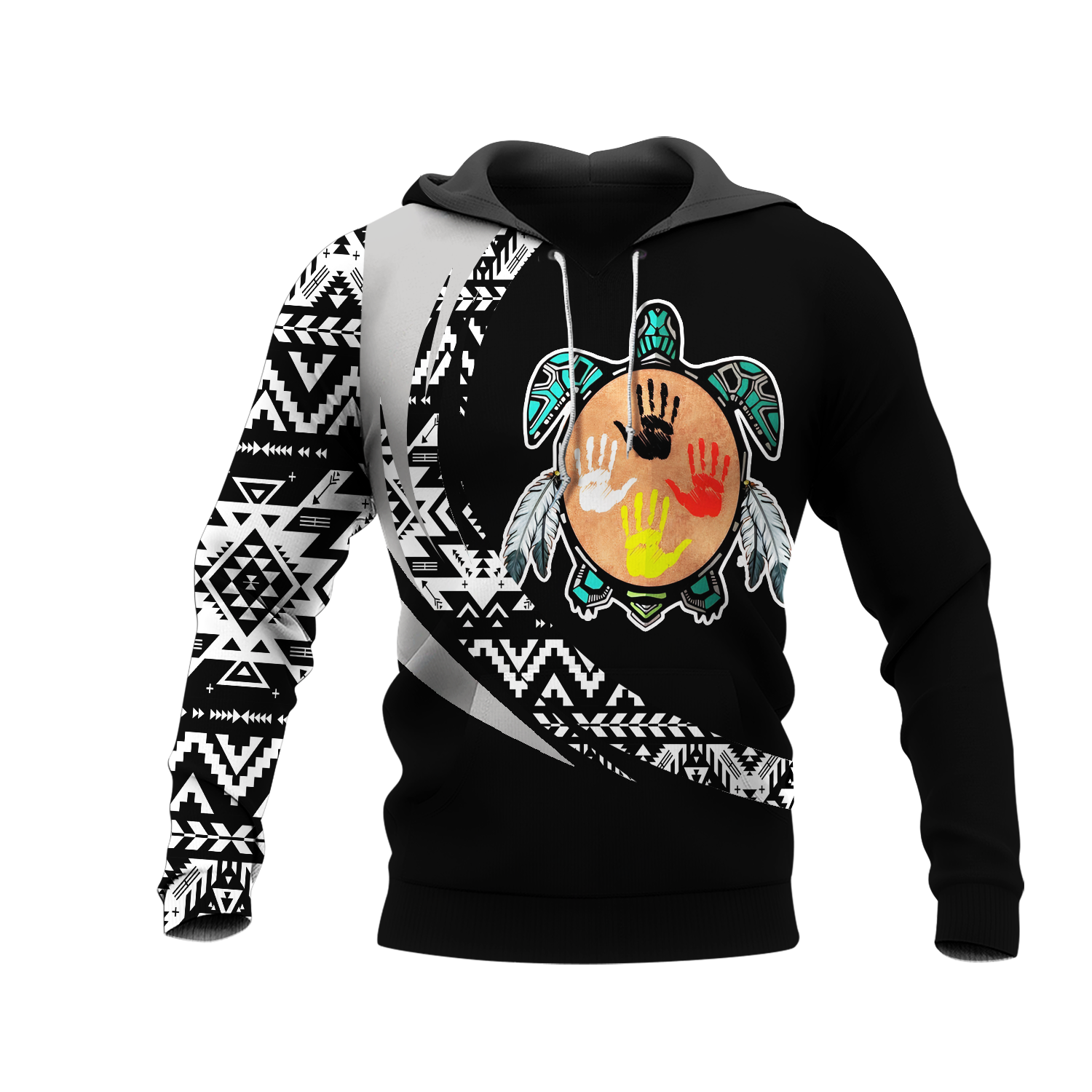 HD0012224 Pattern Native Pride 3D Hoodie