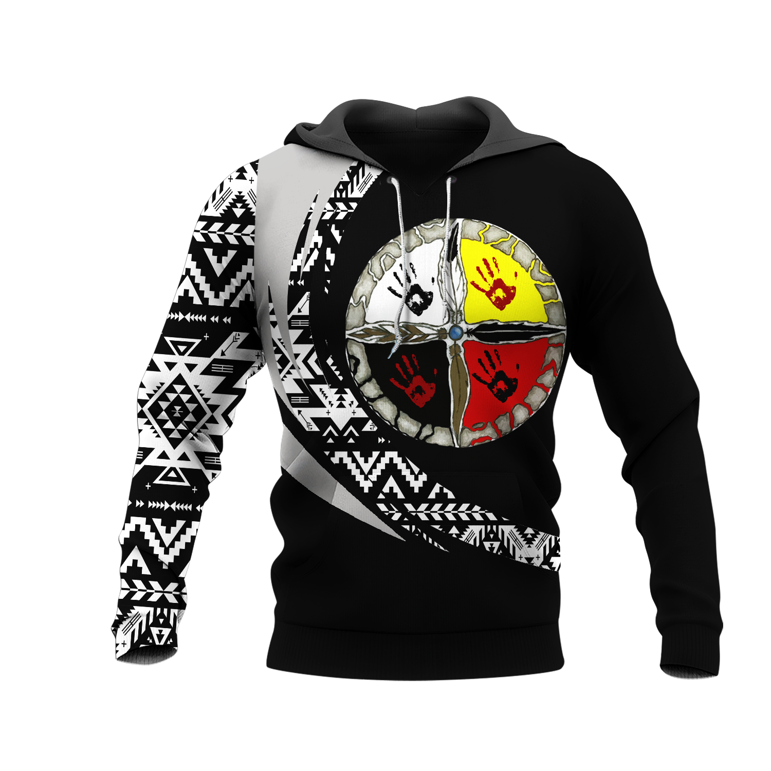 HD0012225 Pattern Native Pride 3D Hoodie