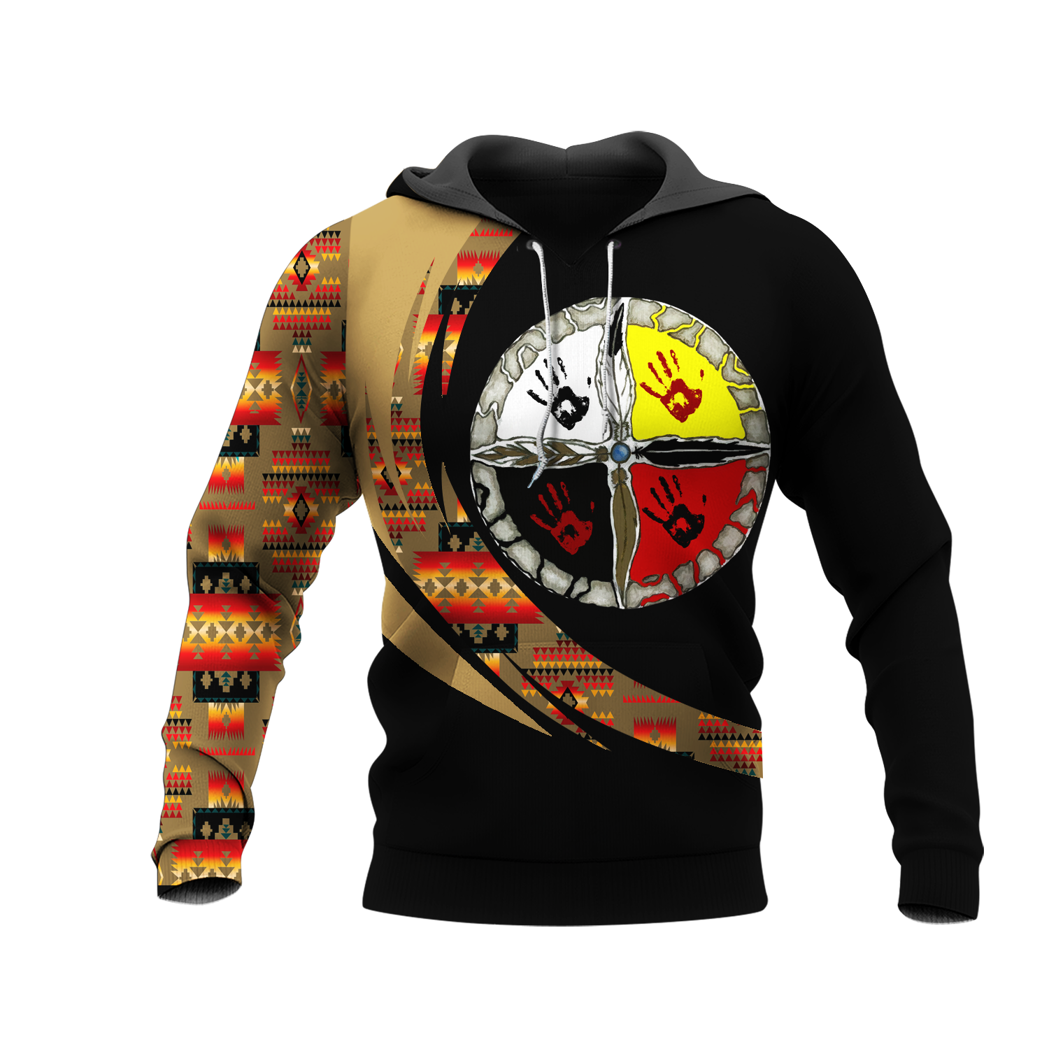 HD0012226 Pattern Native Pride 3D Hoodie