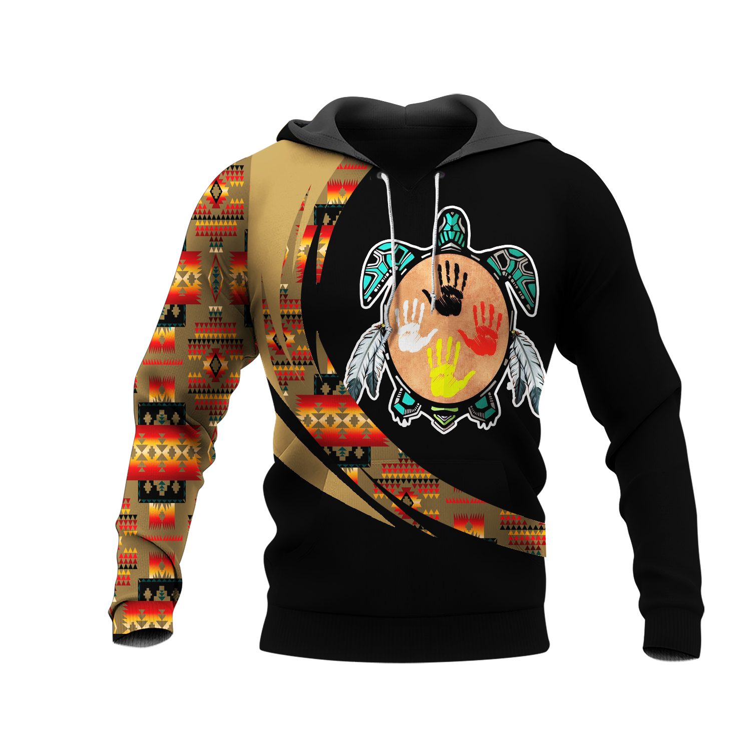 HD0012227 Pattern Native Pride 3D Hoodie