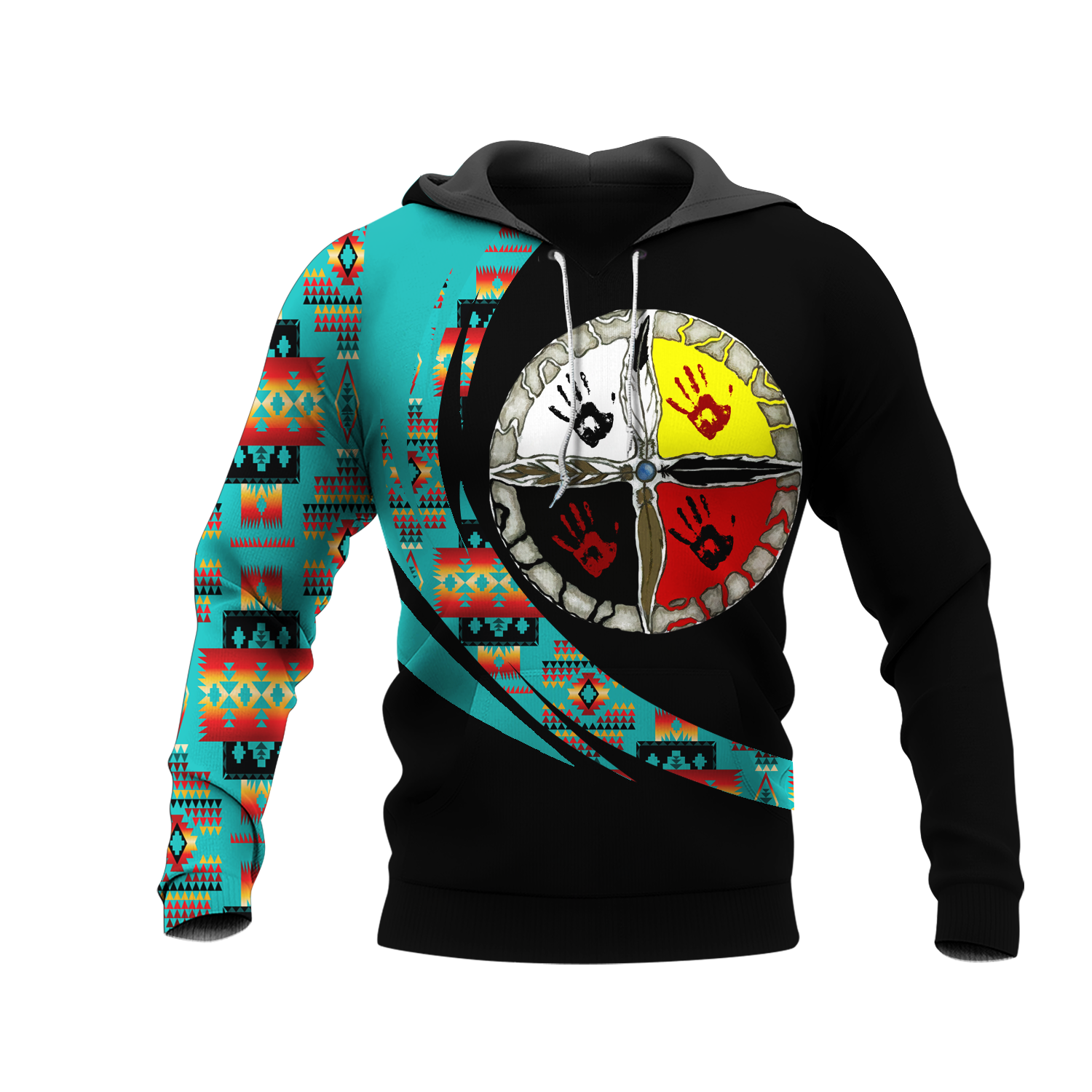 HD0012231 Pattern Native Pride 3D Hoodie