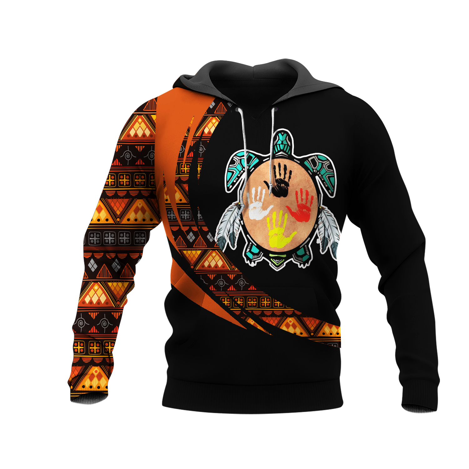 HD0012236 Pattern Native Pride 3D Hoodie