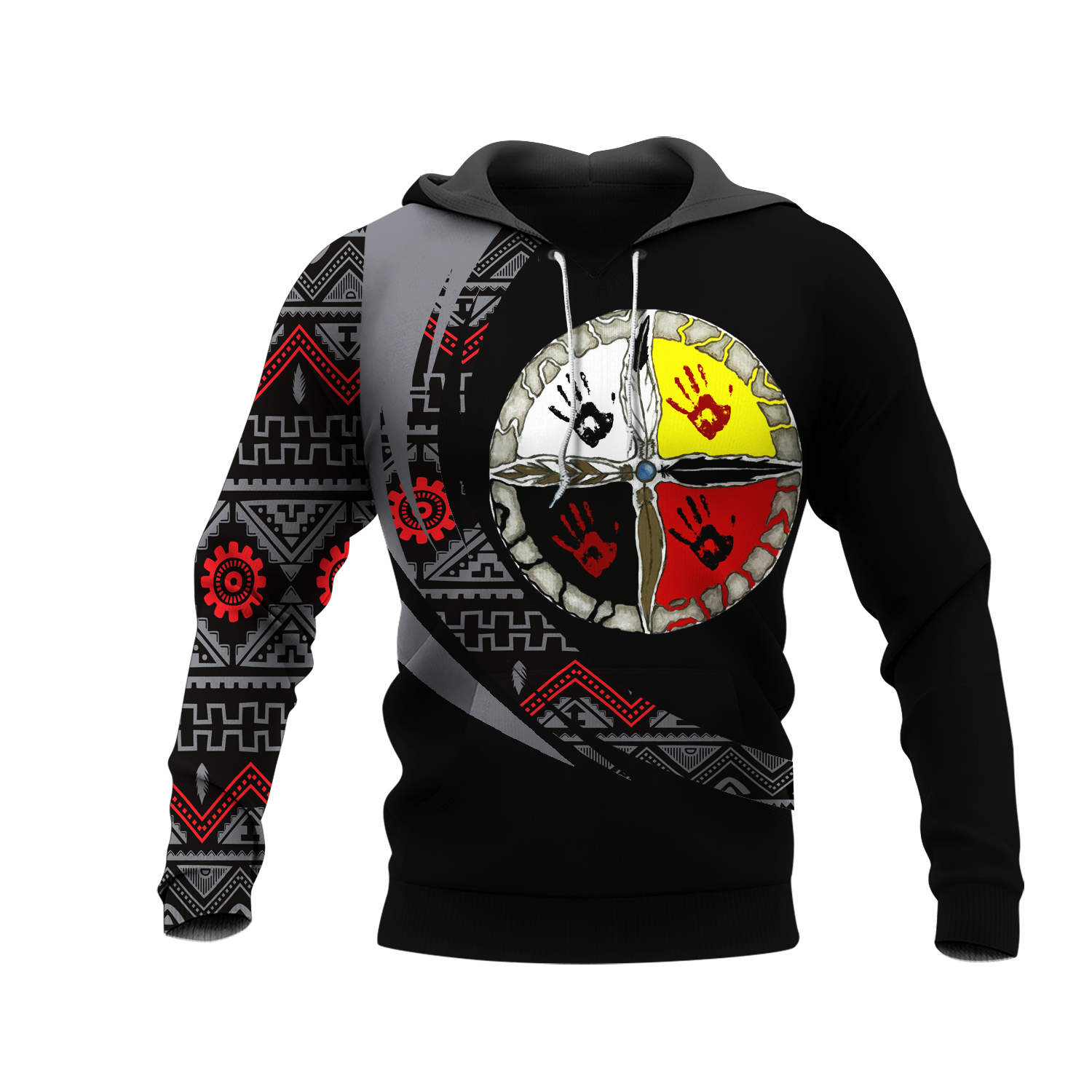 HD0012239 Pattern Native Pride 3D Hoodie
