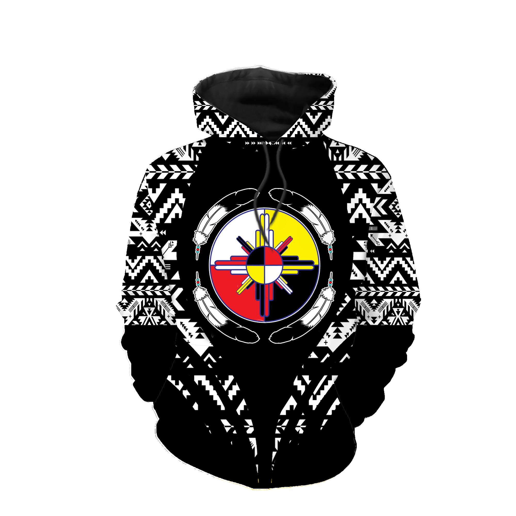HD0012521 Pattern Native Pride 3D Hoodie