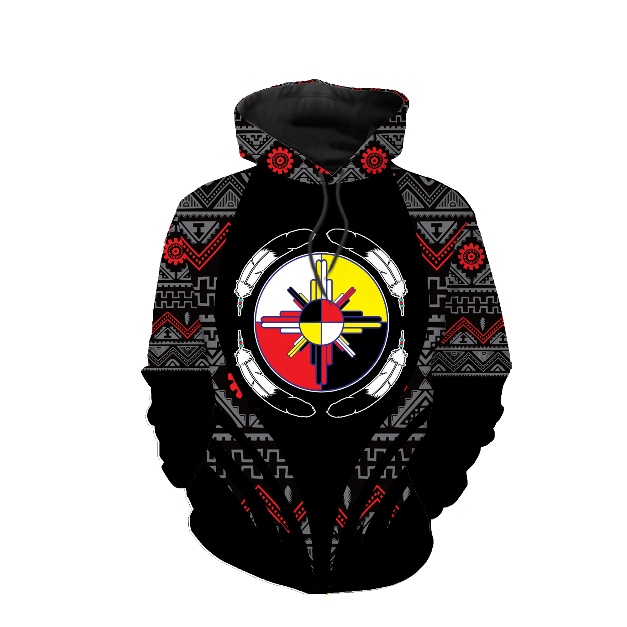 HD0012520 Pattern Native Pride 3D Hoodie