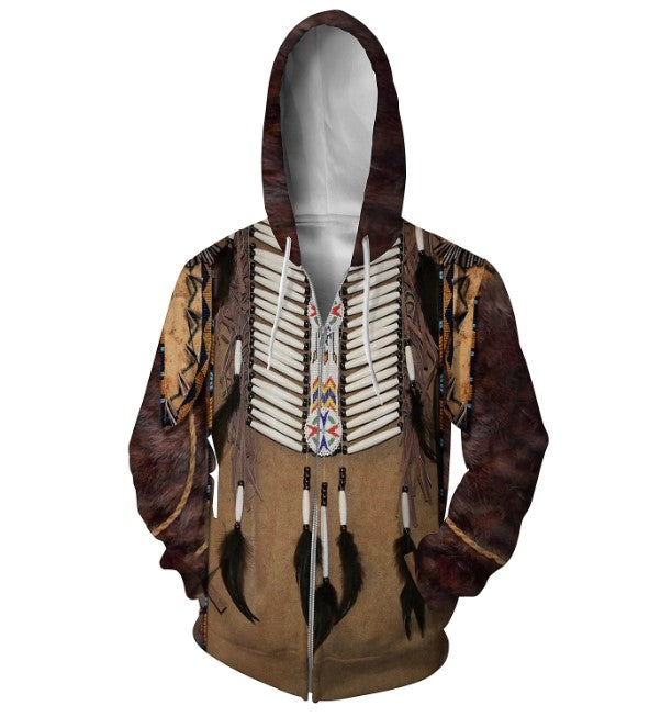 HD000261 Pattern Native Pride 3D Hoodie