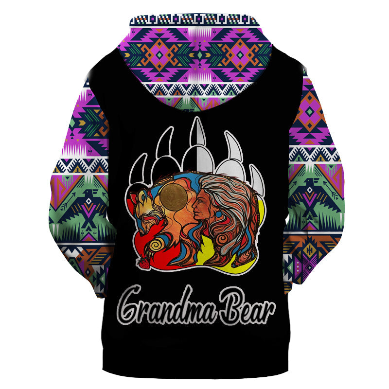 HD00070 Native American Pride  3D Hoodie