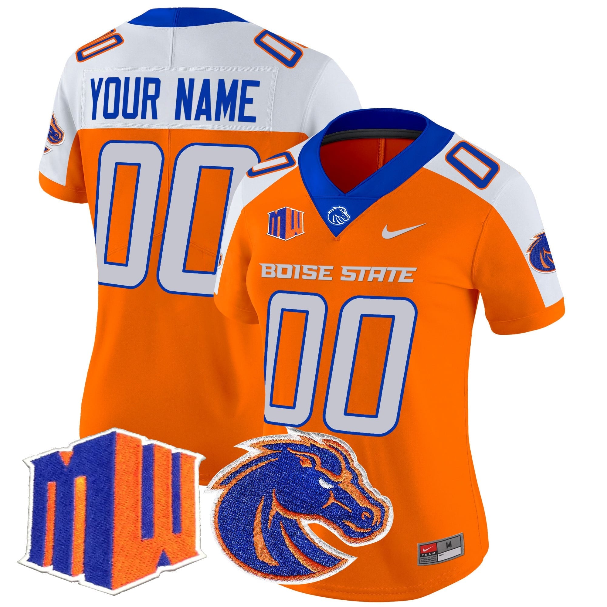 Boise State Broncos 2025 Vapor Limited Custom Jersey - All Stitched