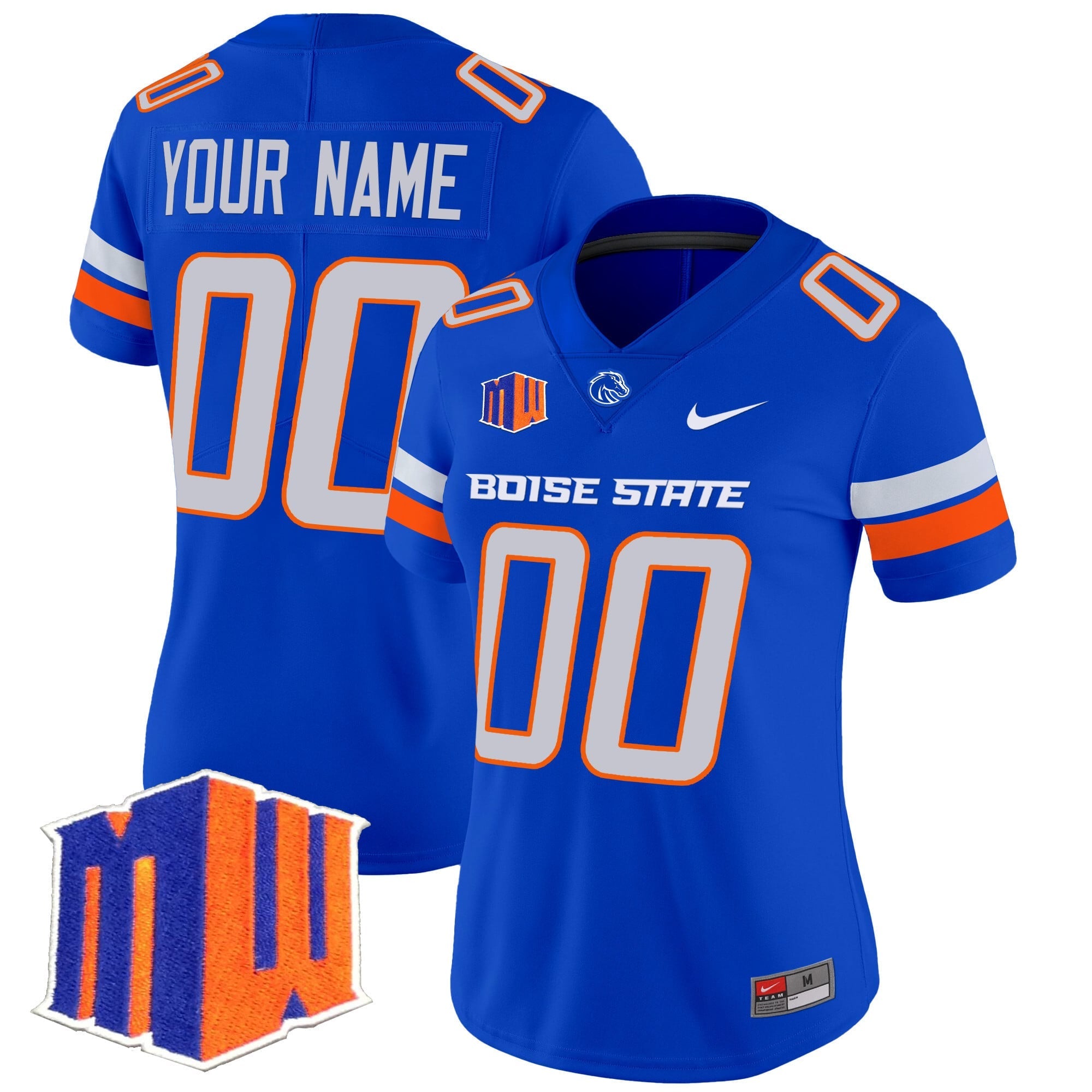 Boise State Broncos 2025 Vapor Limited Custom Jersey - All Stitched